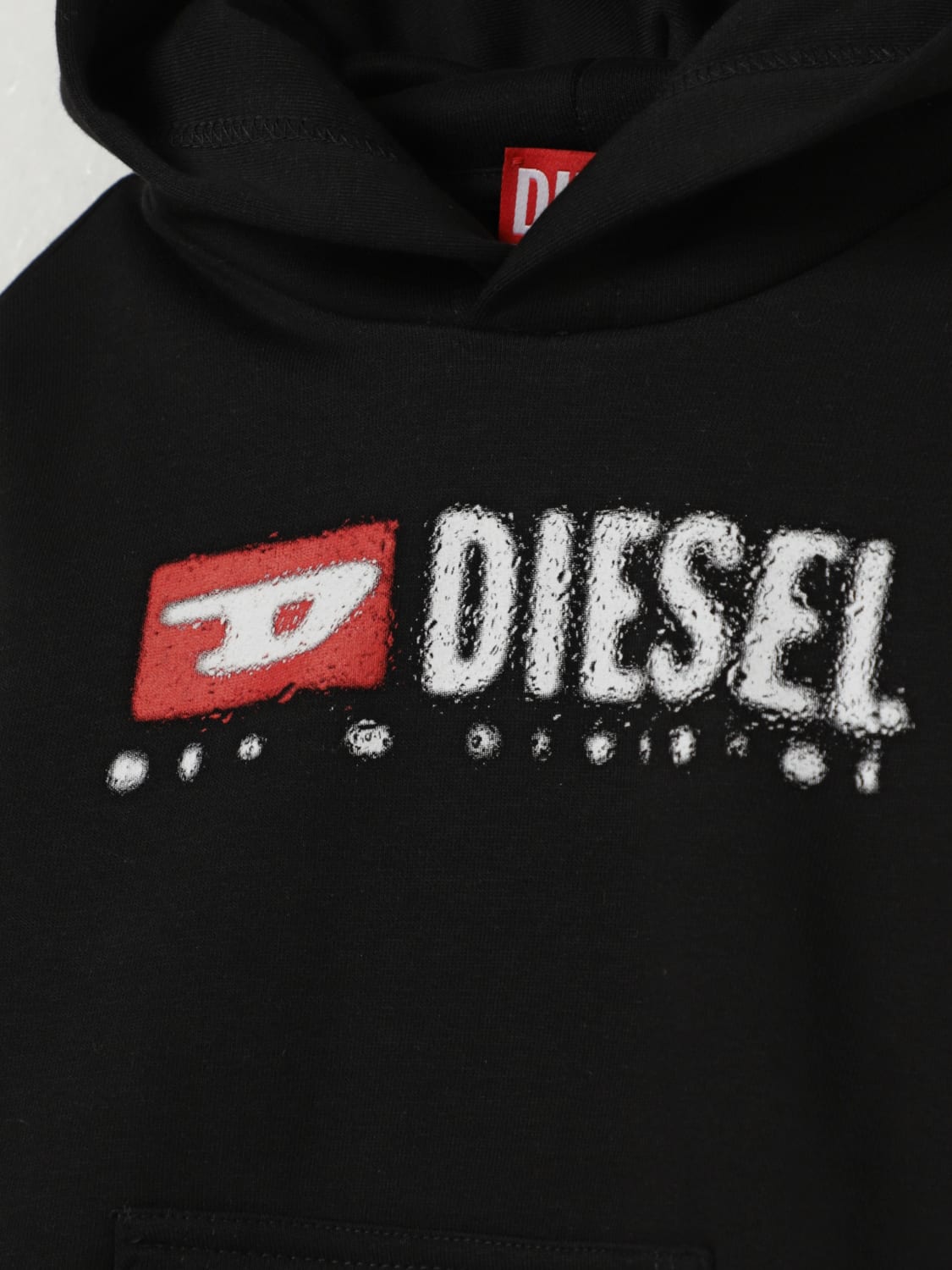 DIESEL PULL: Pull enfant Diesel, Noir - Img 3