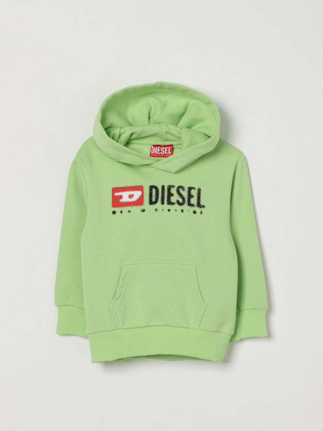 DIESEL JERSEY: Jersey niños Diesel, Verde - Img 1