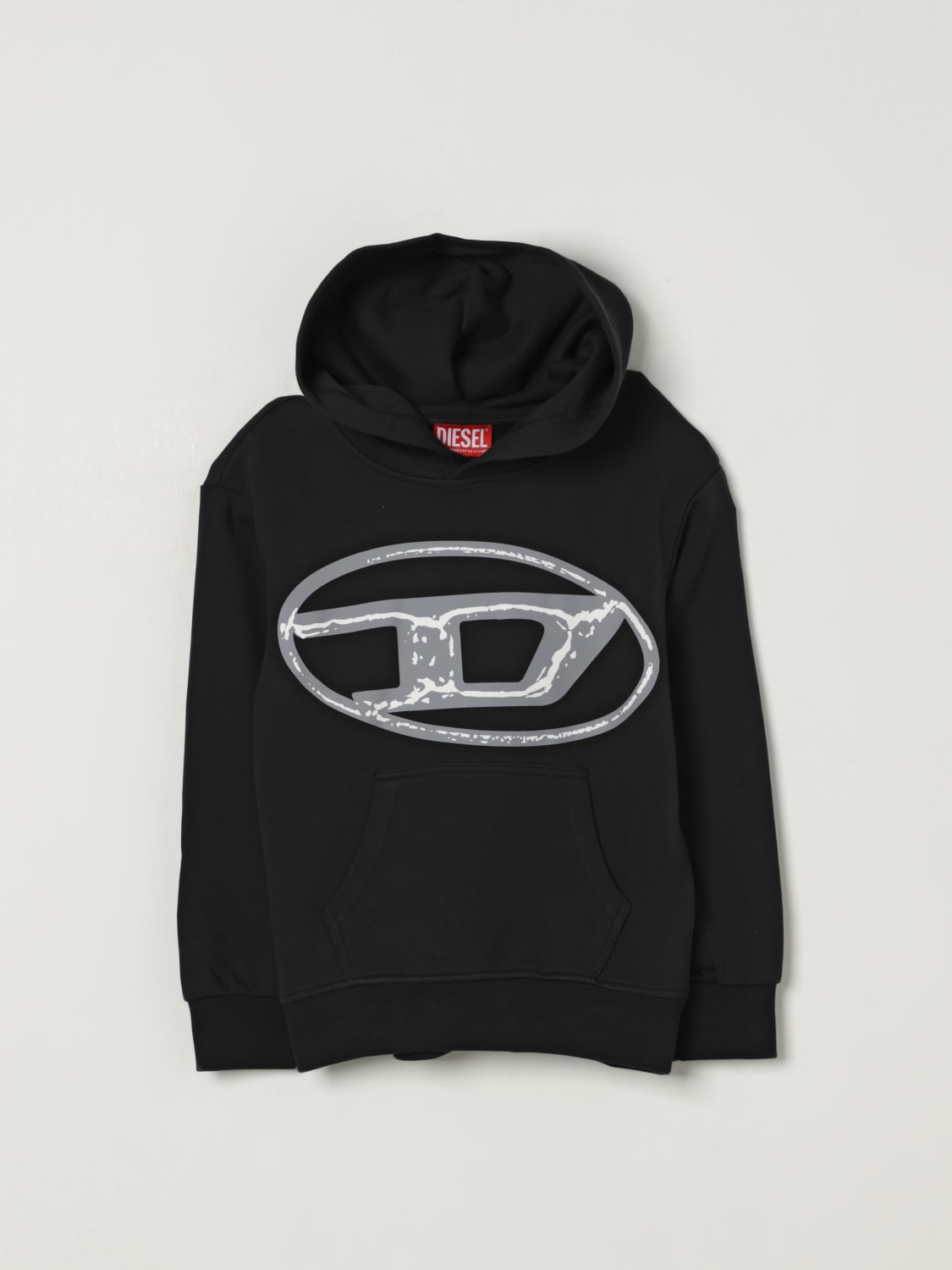 DIESEL SWEATER: Sweater kids Diesel, Black - Img 1