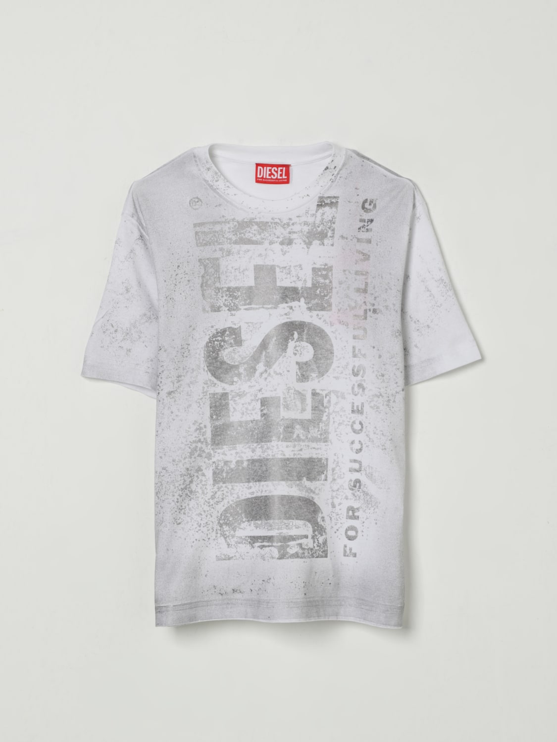 DIESEL CAMISETA: Camiseta niños Diesel, Blanco - Img 1