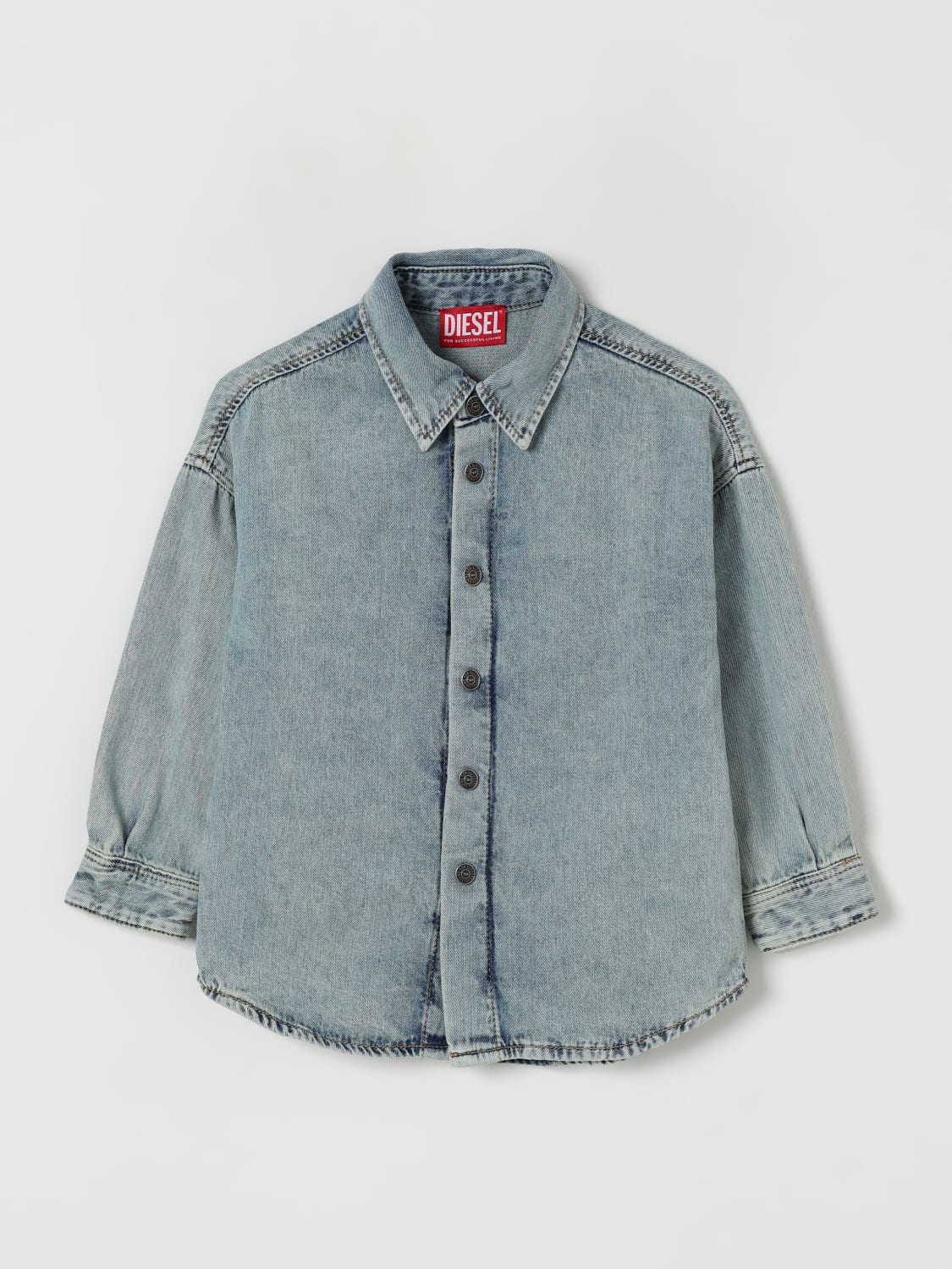 DIESEL SHIRT: Shirt kids Diesel, Denim - Img 1