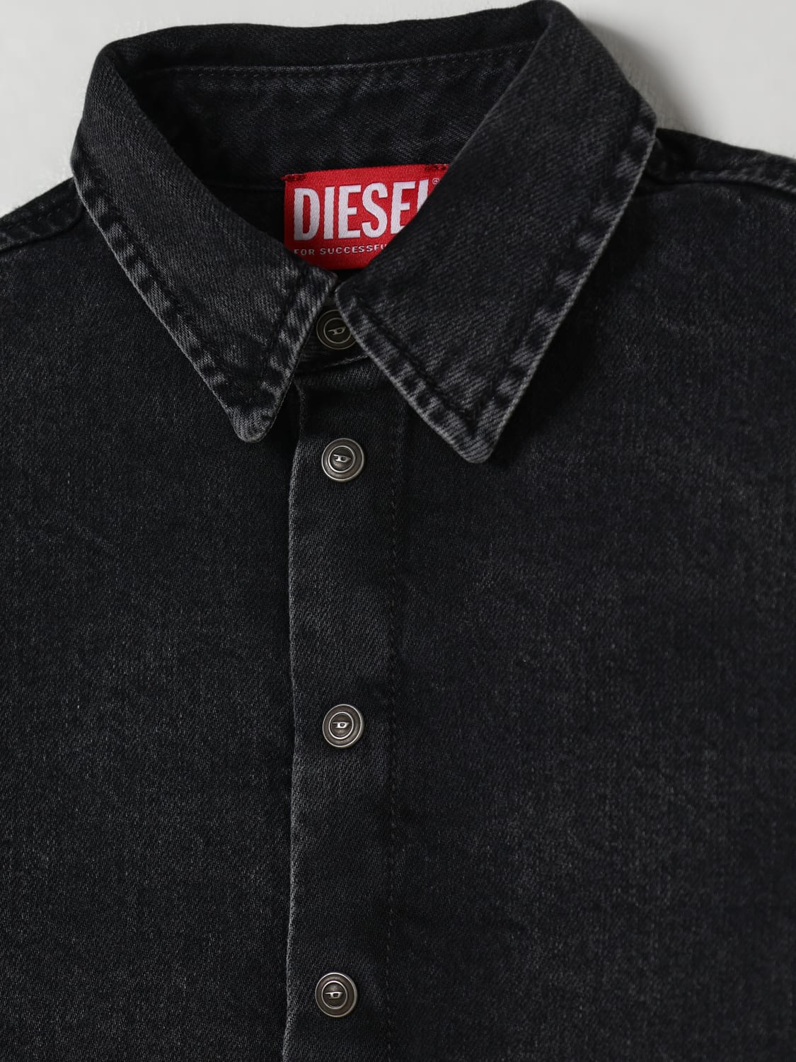 DIESEL SHIRT: Shirt kids Diesel, Black - Img 3