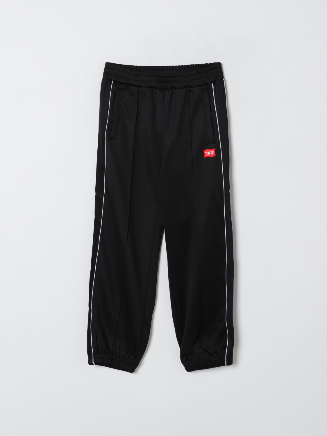 DIESEL PANTALONES: Pantalón niños Diesel, Negro - Img 1