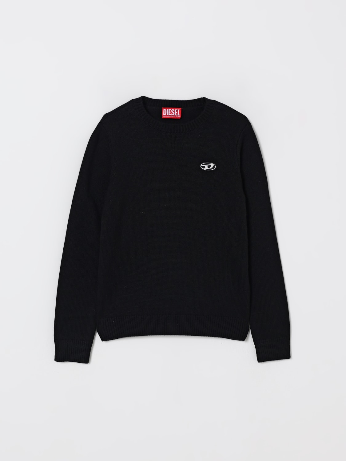 DIESEL SWEATER: Sweater kids Diesel, Black - Img 1
