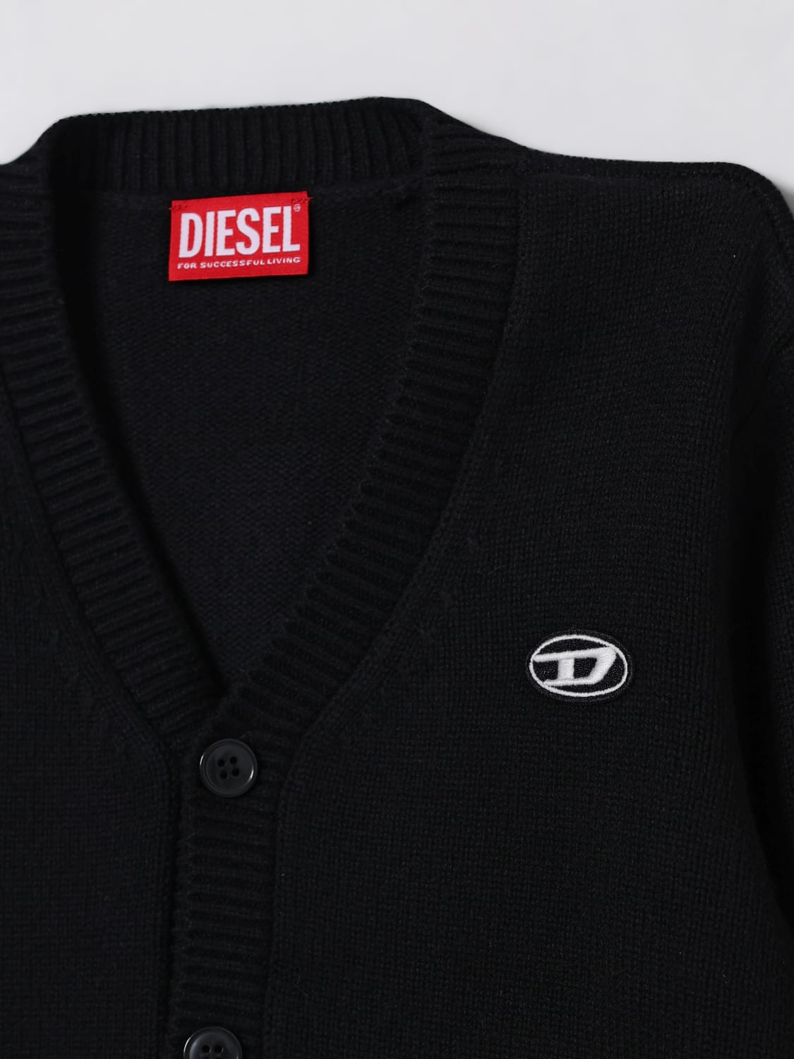 DIESEL SWEATER: Sweater kids Diesel, Black - Img 3