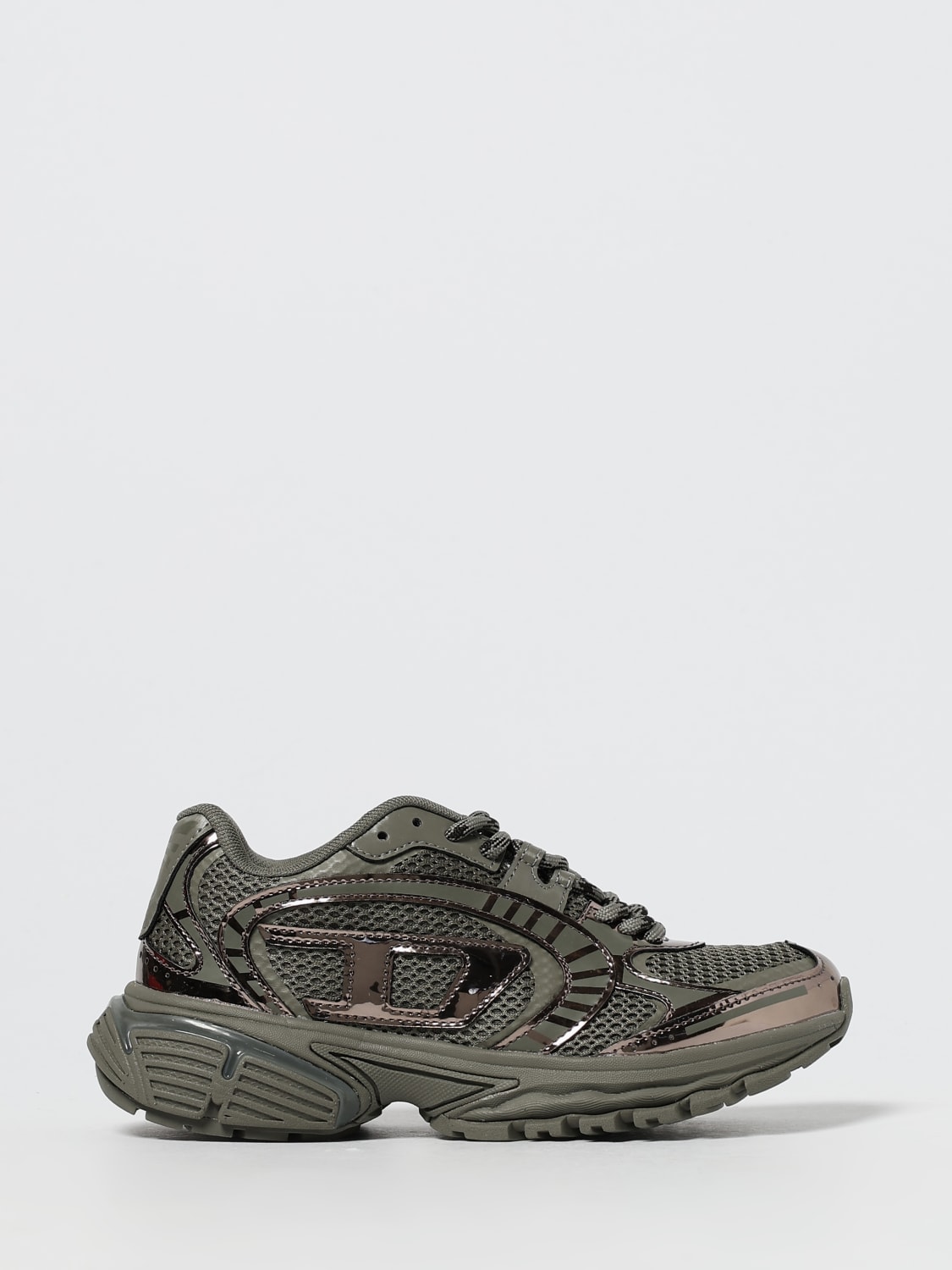 DIESEL SNEAKERS: Sneakers kids Diesel, Military - Img 1