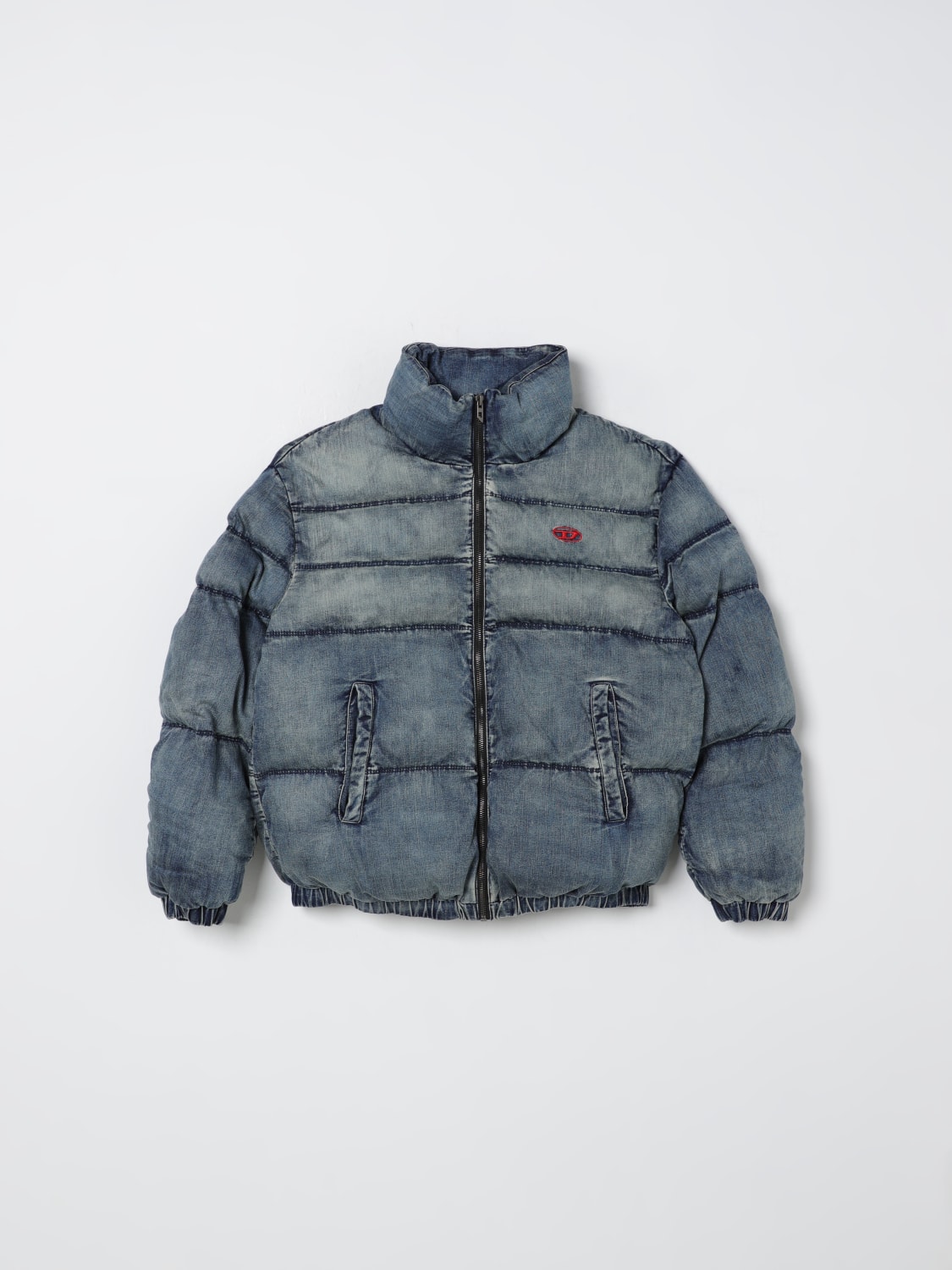 DIESEL JACKET: Jacket kids Diesel, Denim - Img 1