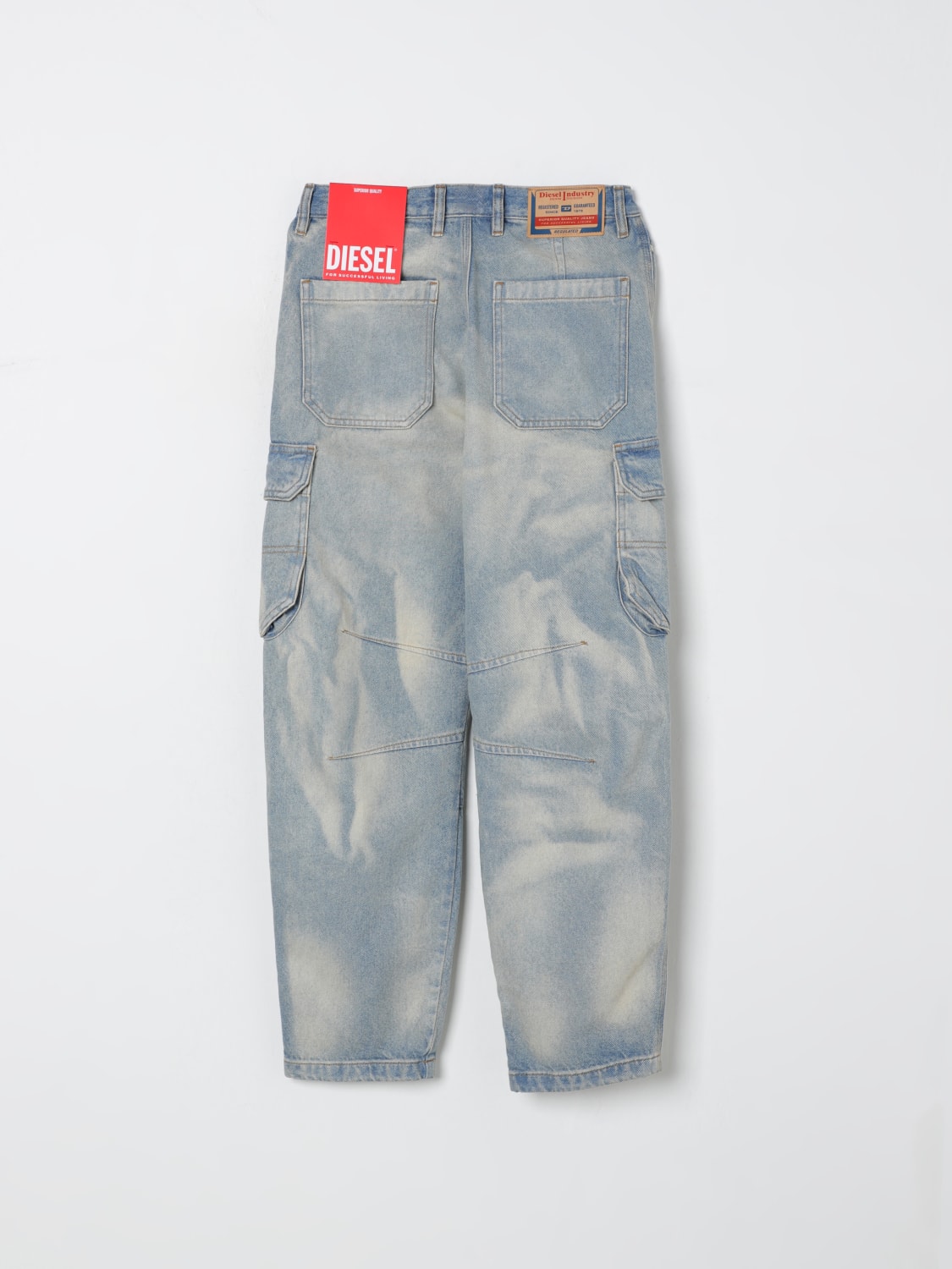 DIESEL JEANS: Jeans kids Diesel, Denim - Img 2
