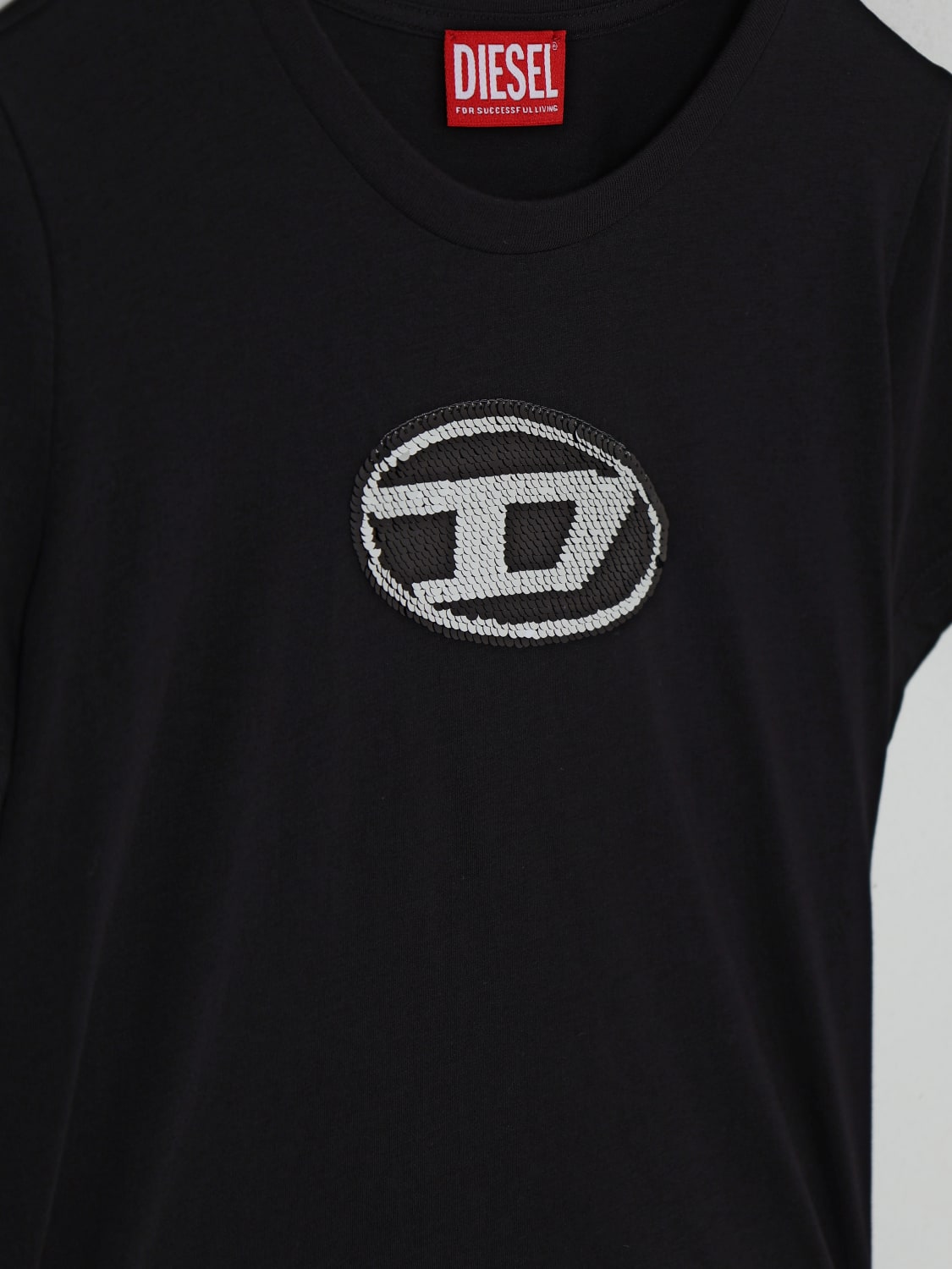 DIESEL T-SHIRT: T-shirt kinder Diesel, Schwarz - Img 3