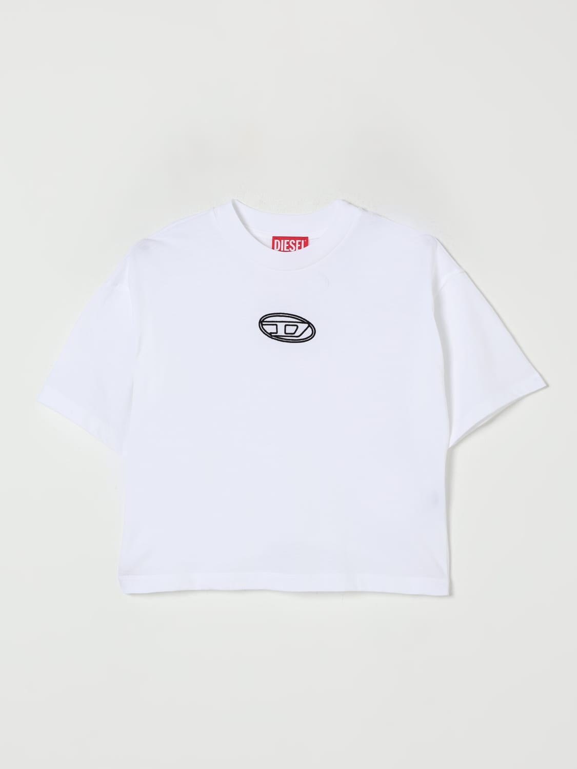 DIESEL T-SHIRT: T-shirt kids Diesel, White - Img 1