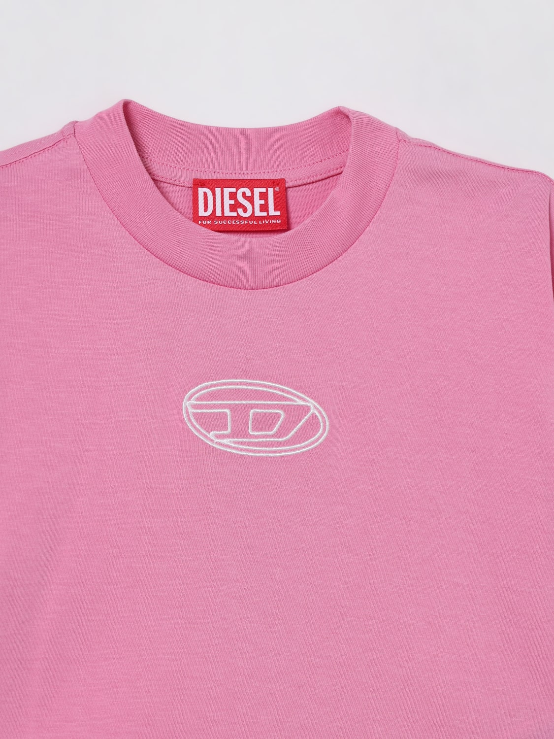DIESEL T-SHIRT: T-shirt kids Diesel, Fuchsia - Img 3