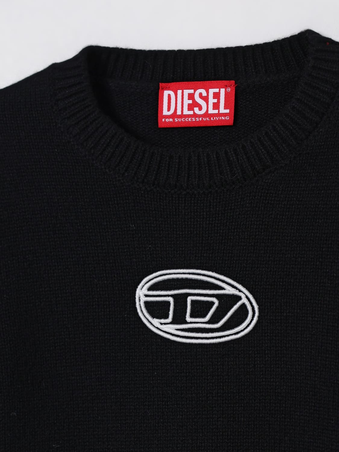 DIESEL PULL: Pull enfant Diesel, Noir - Img 3