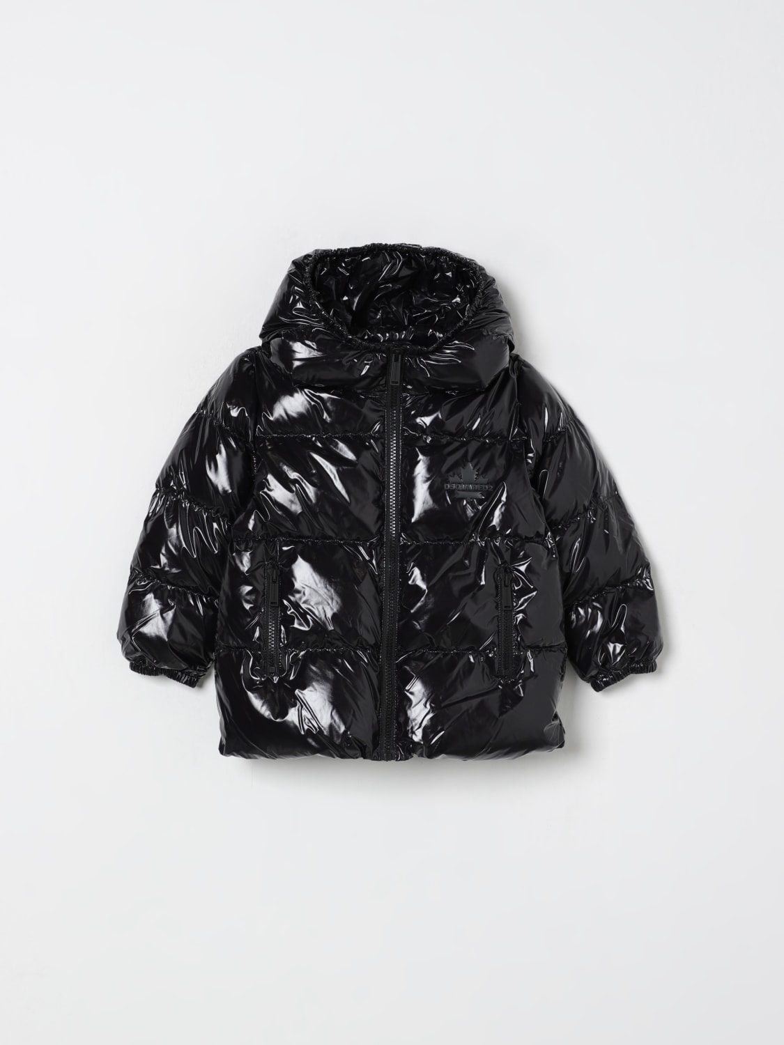 DSQUARED2 JACKET: Jacket kids Dsquared2, Black - Img 1