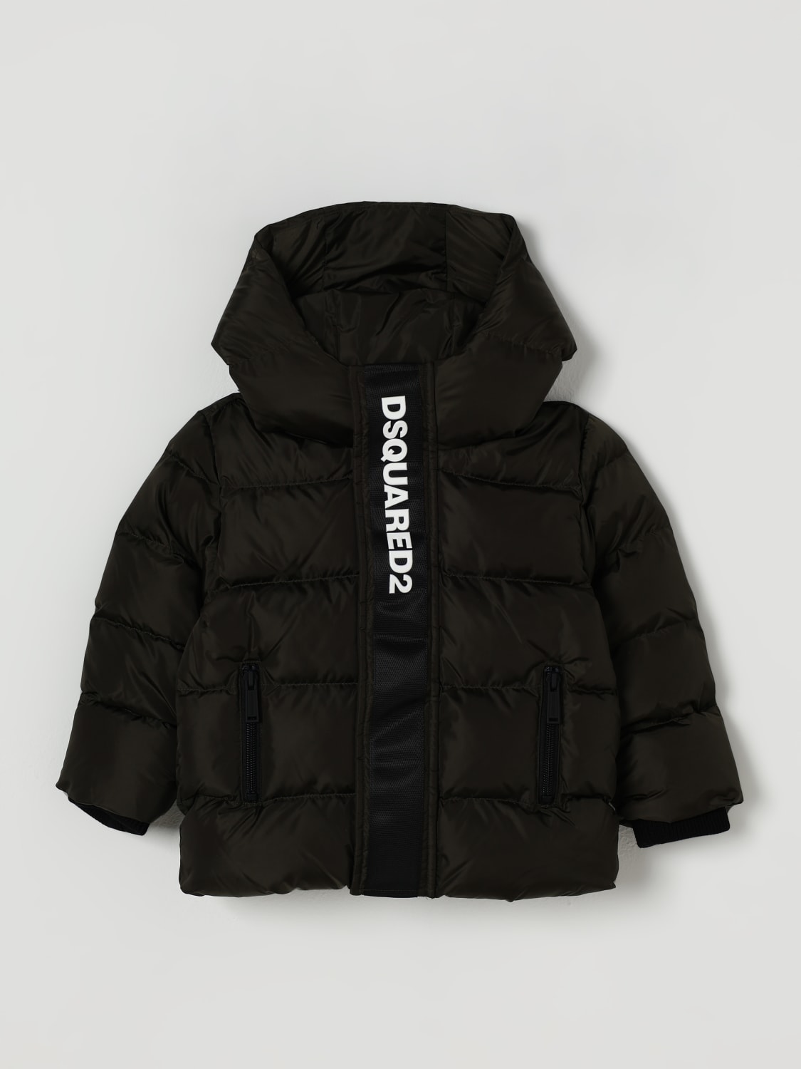 DSQUARED2 CHAQUETA: Chaqueta niños Dsquared2, Verde - Img 1