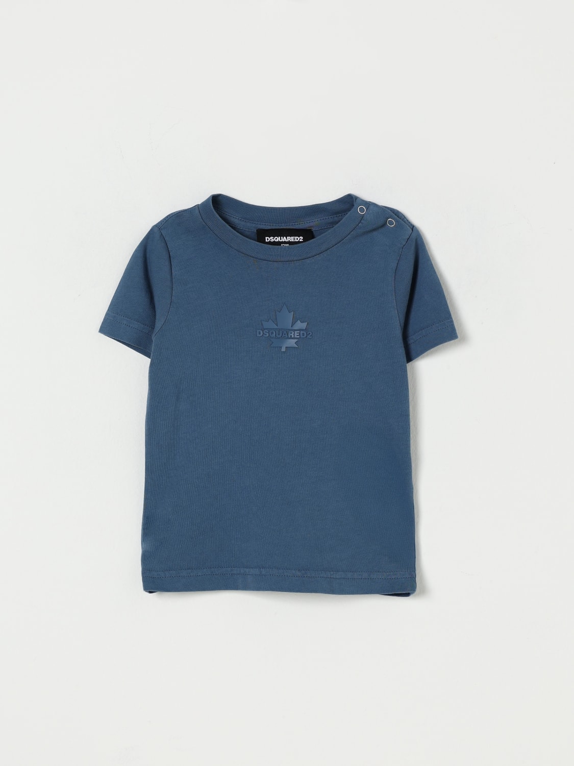 DSQUARED2 CAMISETA: Camiseta niños Dsquared2, Azul Oscuro - Img 1