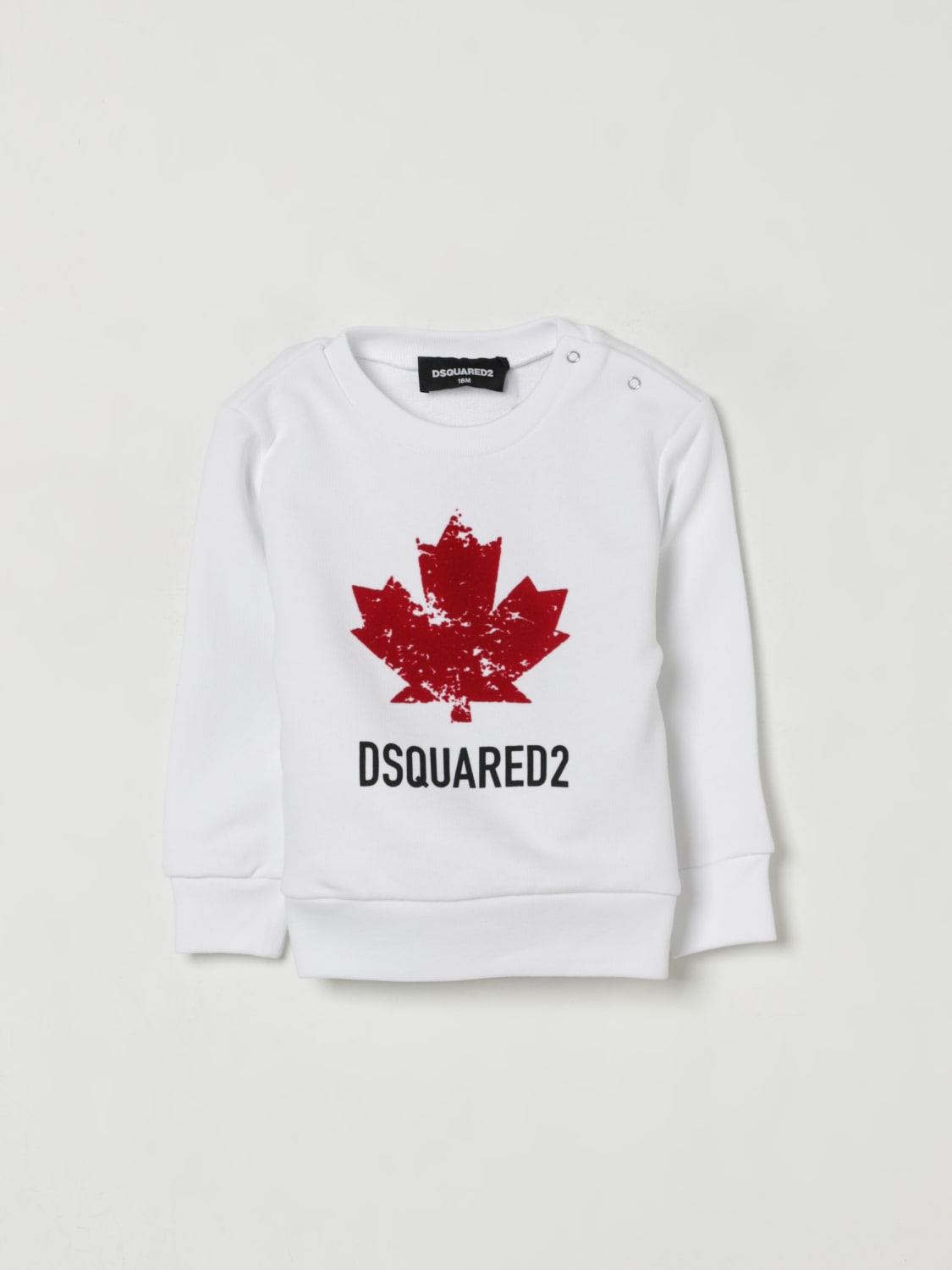 DSQUARED2 PULLOVER: Pullover kinder Dsquared2, Weiß - Img 1