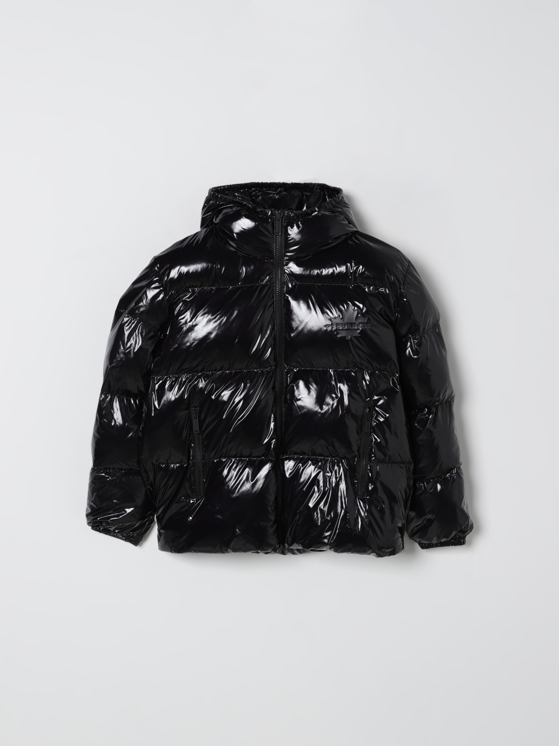 DSQUARED2 CHAQUETA: Chaqueta niños Dsquared2, Negro - Img 1