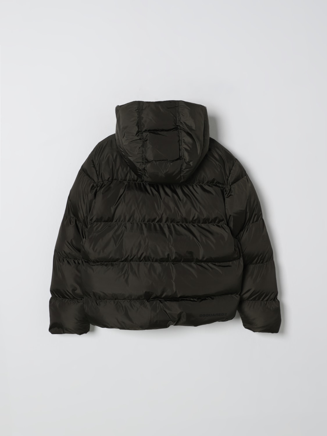 DSQUARED2 CHAQUETA: Chaqueta niños Dsquared2, Oliva - Img 2