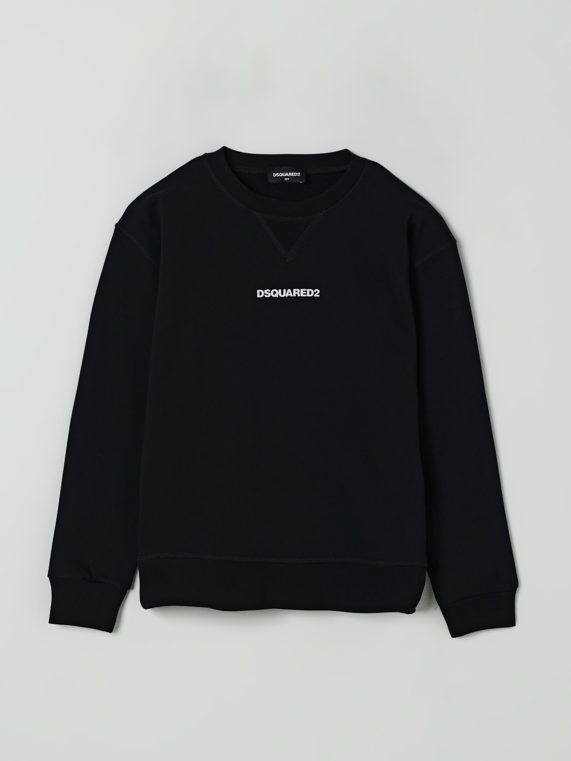 DSQUARED2 SWEATER: Sweater kids Dsquared2, Black - Img 1