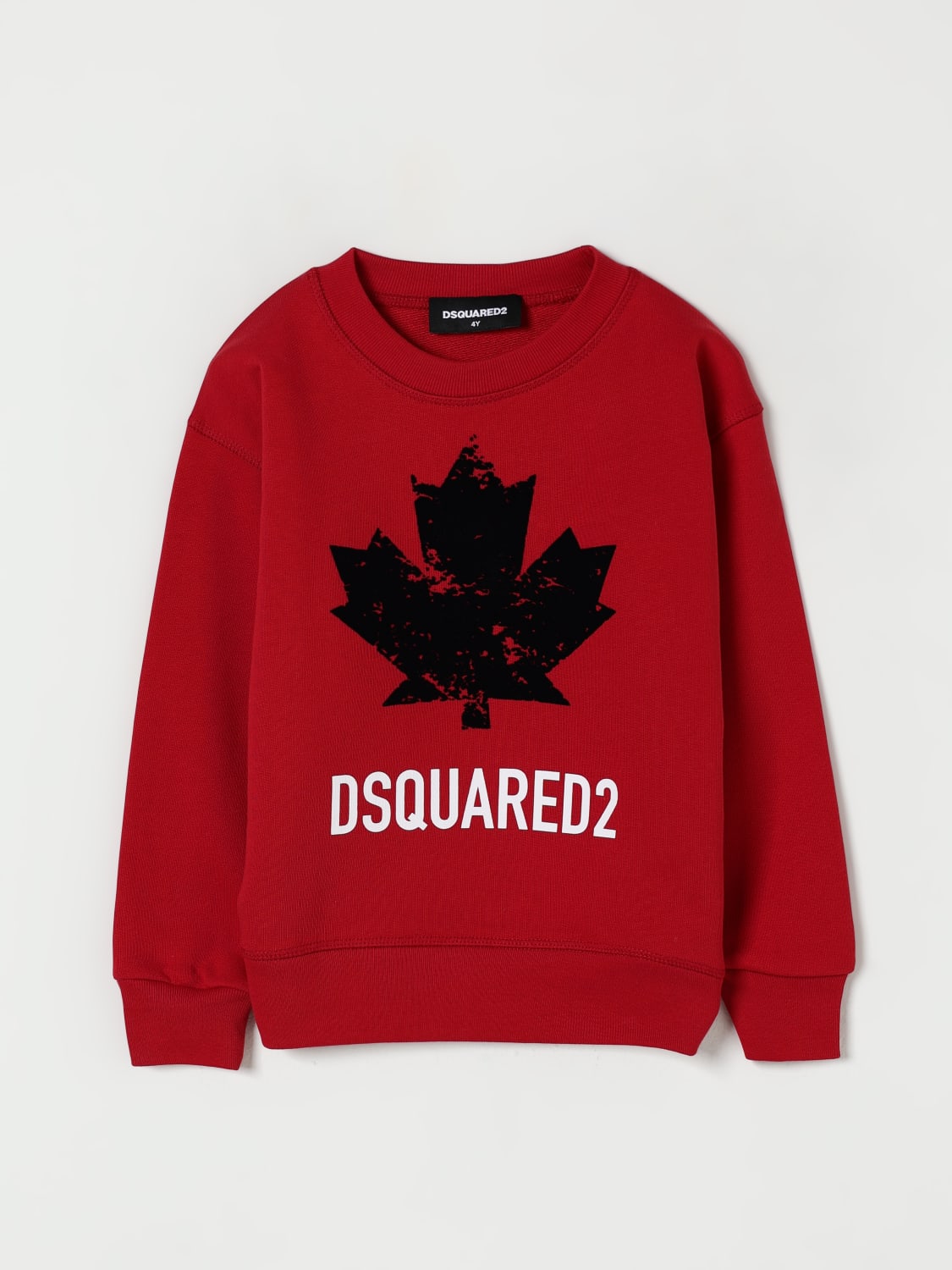 DSQUARED2 PULLOVER: Pullover kinder Dsquared2, Rot - Img 1