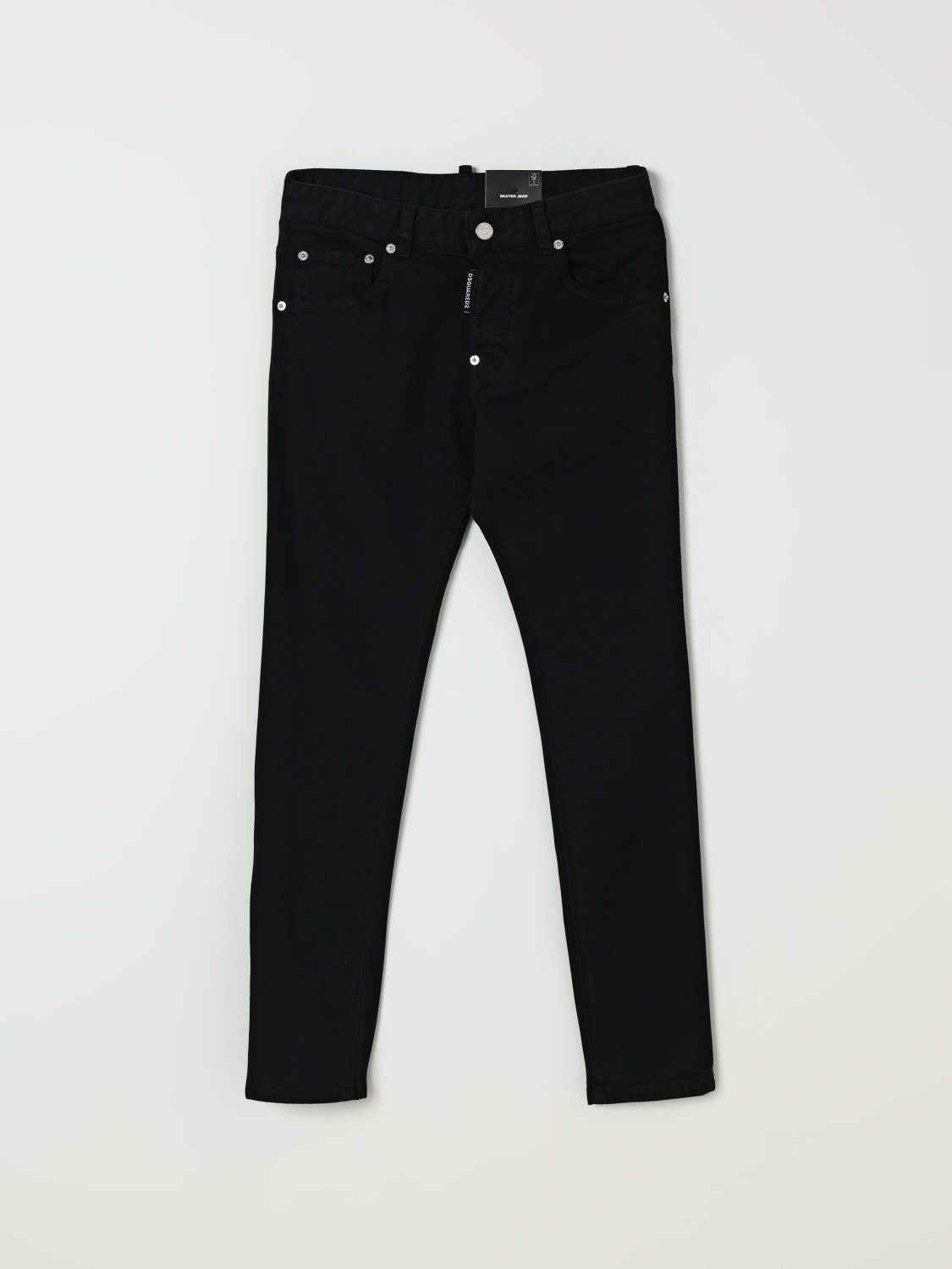 DSQUARED2 JEANS: Vaquero niños Dsquared2, Negro - Img 1