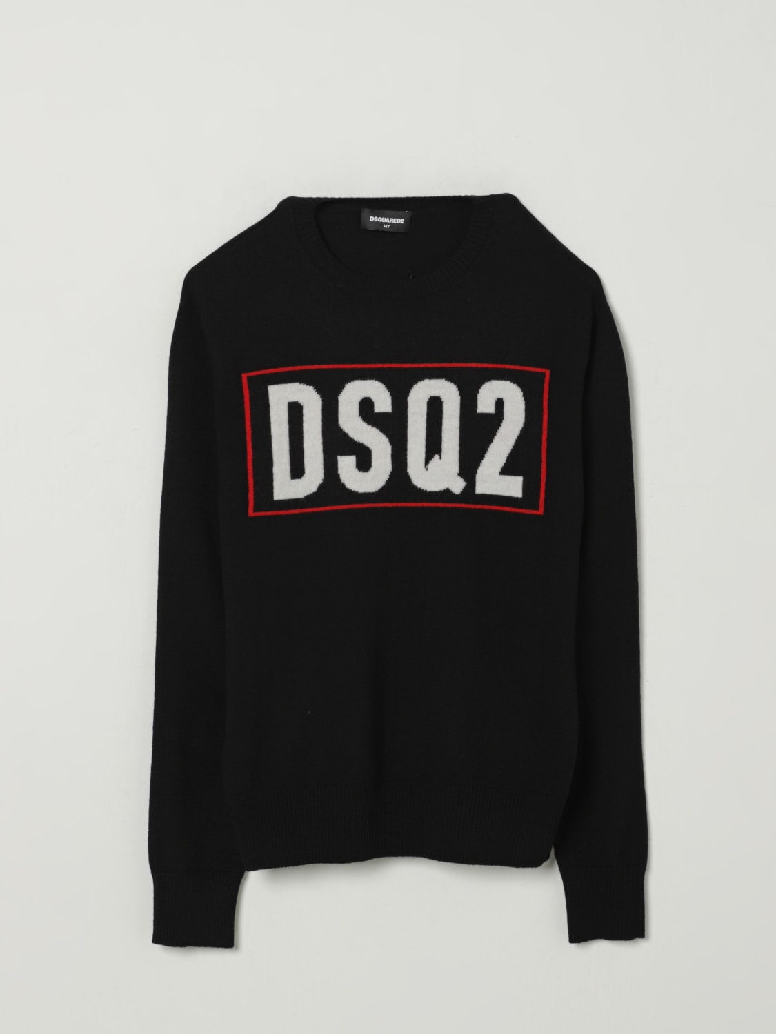 DSQUARED2 JERSEY: Jersey niños Dsquared2, Negro - Img 1