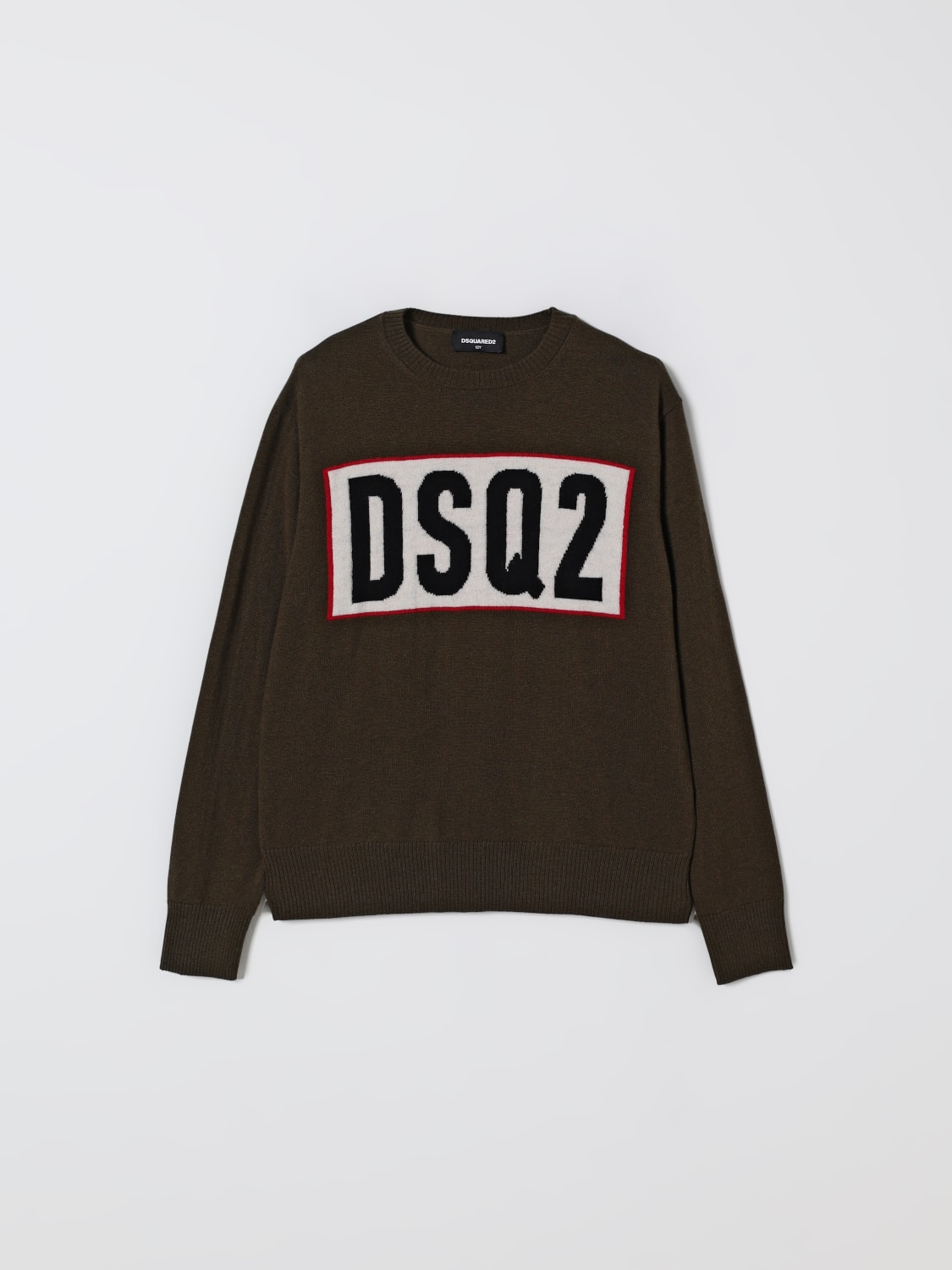 DSQUARED2 JERSEY: Jersey niños Dsquared2, Verde - Img 1