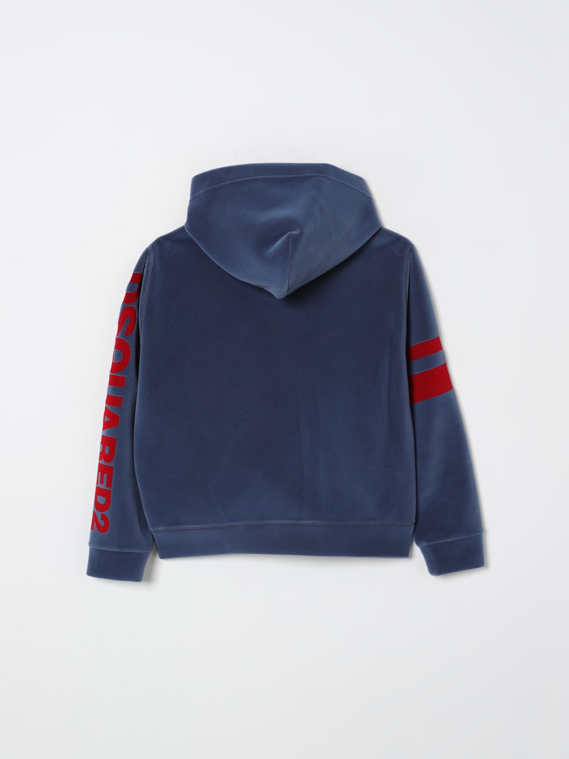 DSQUARED2 SWEATER: Jacket kids Dsquared2, Blue - Img 2