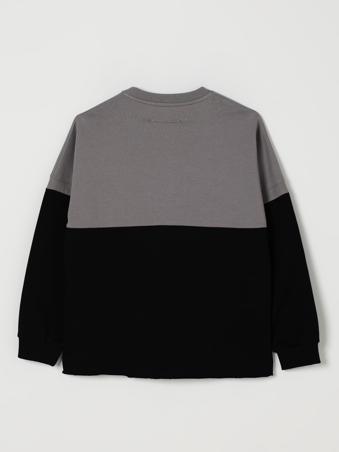 MM6 MAISON MARGIELA SWEATER: Sweater kids Mm6 Maison Margiela, Grey - Img 2