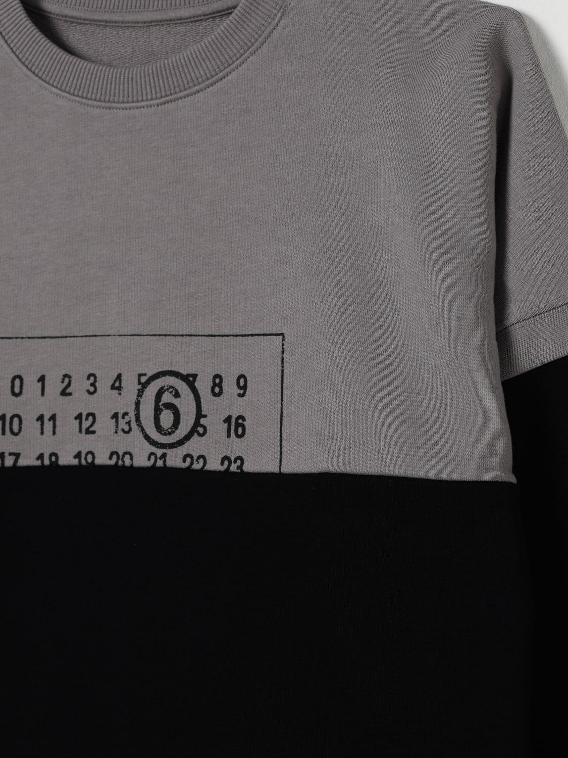 MM6 MAISON MARGIELA SWEATER: Sweater kids Mm6 Maison Margiela, Grey - Img 3