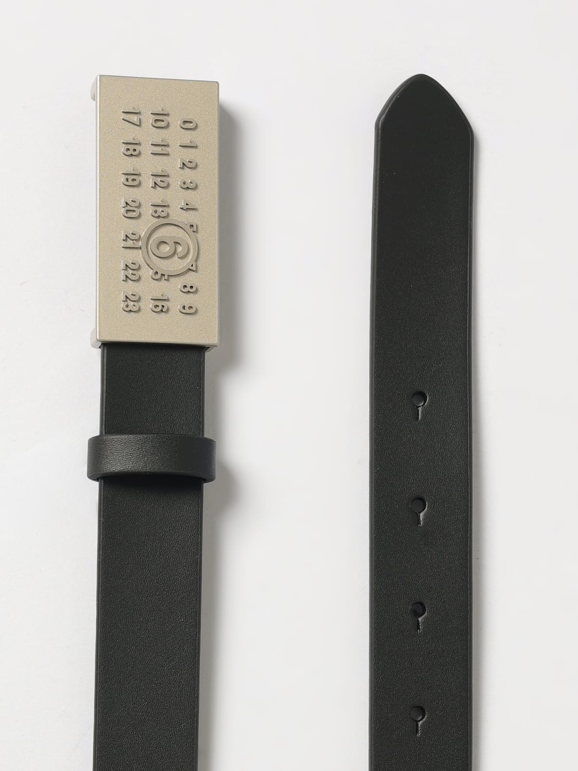 MM6 MAISON MARGIELA BELT: Belt kids Mm6 Maison Margiela, Black - Img 3