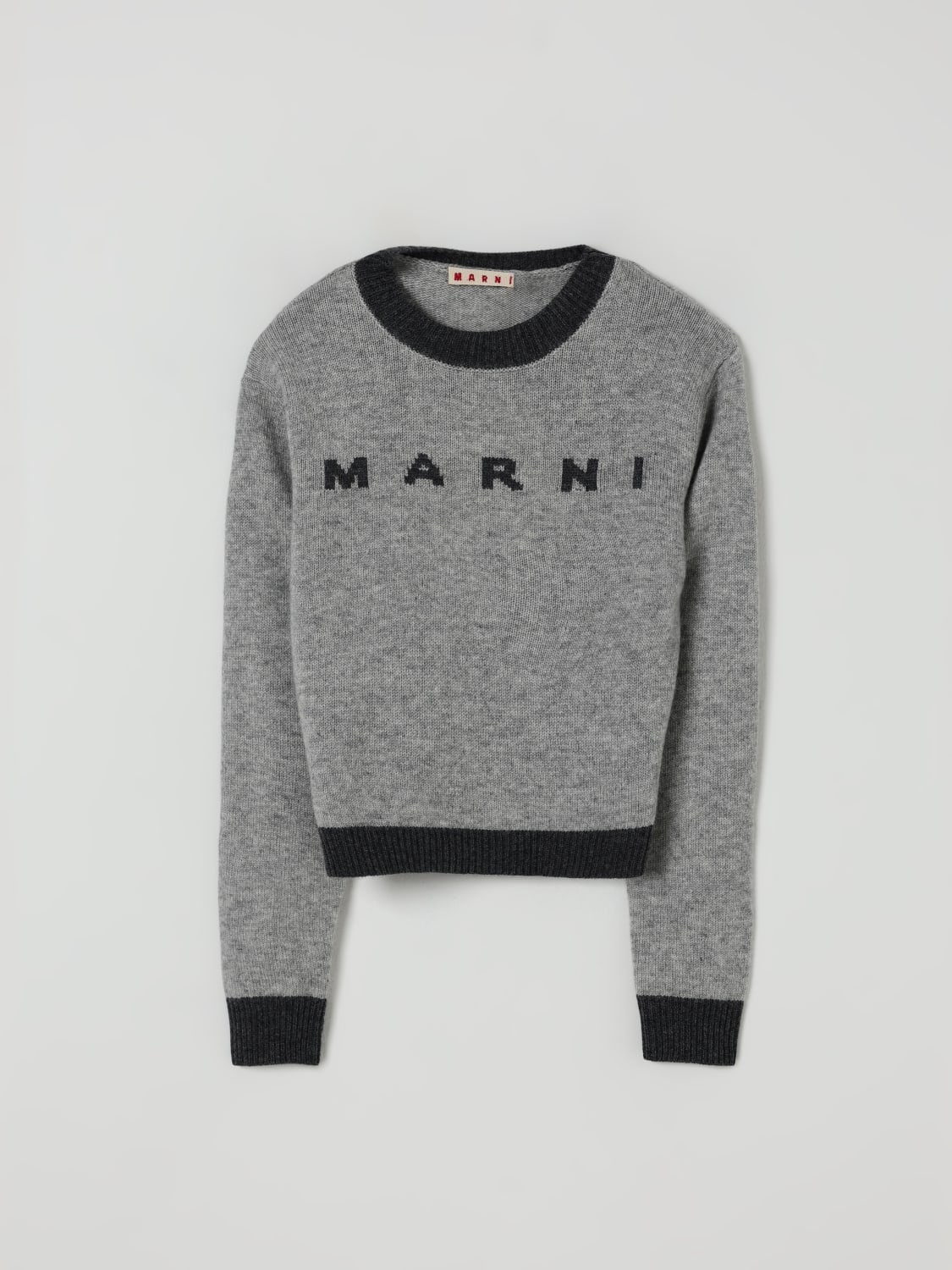 MARNI SWEATER: Sweater kids Marni, Grey - Img 1