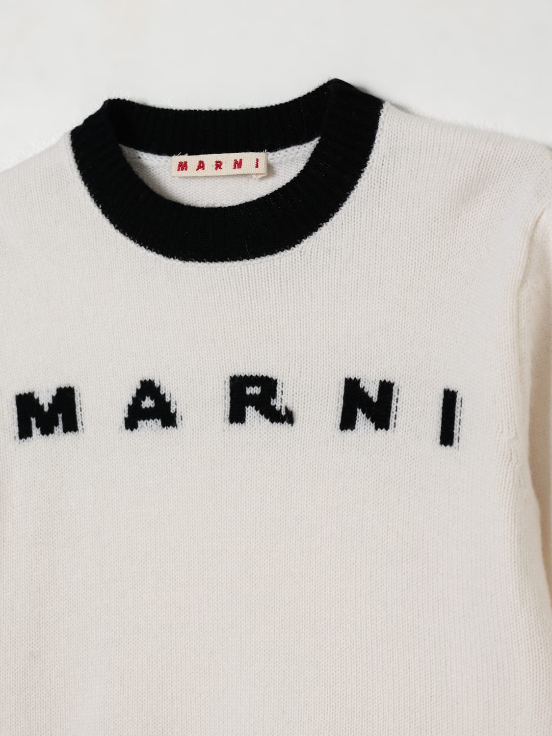 MARNI PULLOVER: Pullover kinder Marni, Natural - Img 3