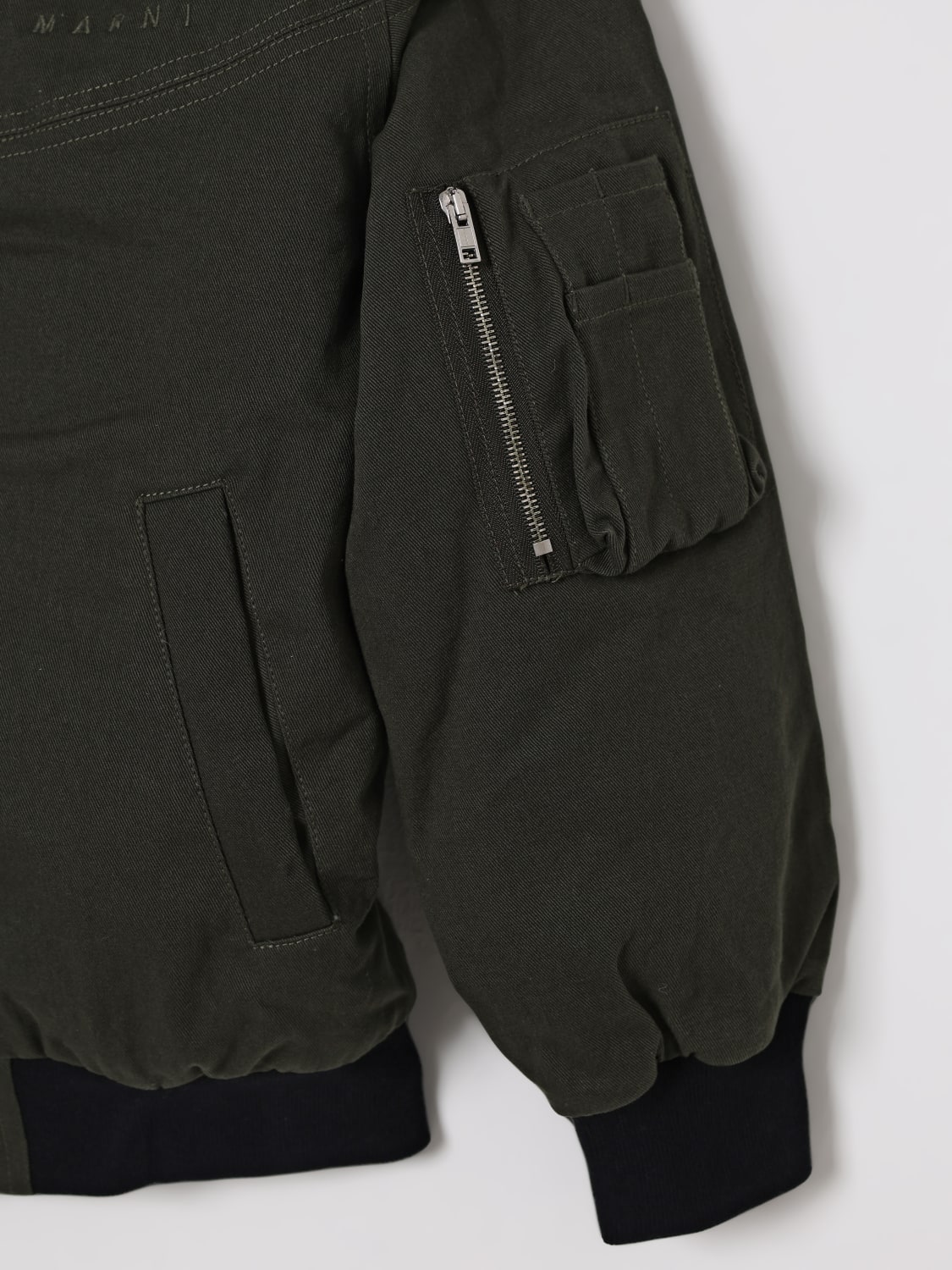 MARNI JACKET: Jacket kids Marni, Military - Img 3