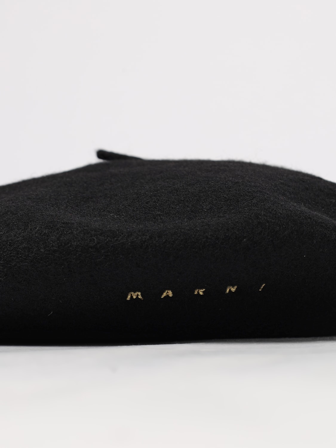 MARNI GORRO: Gorro niños Marni, Negro - Img 3