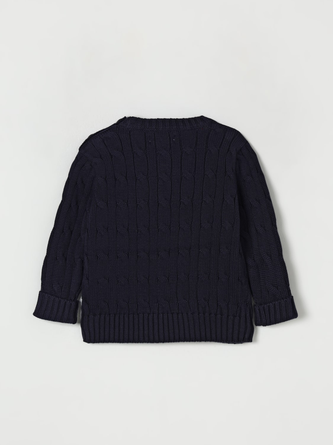 POLO RALPH LAUREN SWEATER: Sweater kids Polo Ralph Lauren, Navy - Img 2