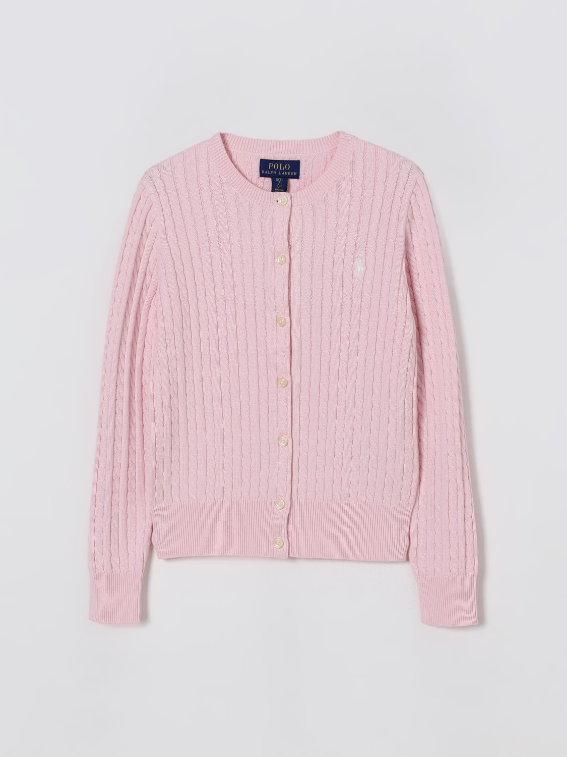 POLO RALPH LAUREN PULLOVER: Pullover kinder Polo Ralph Lauren, Pink - Img 1