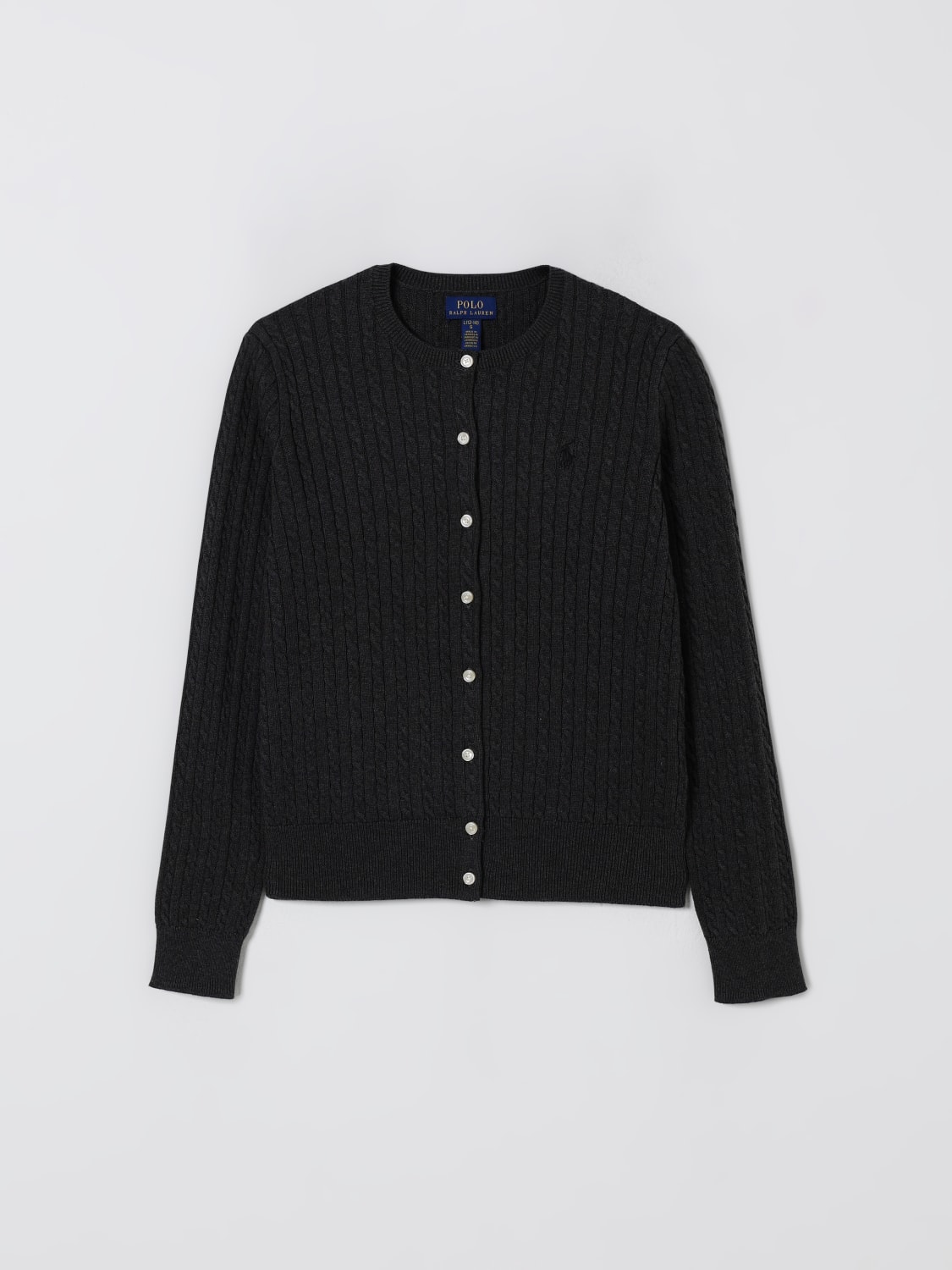 POLO RALPH LAUREN PULLOVER: Pullover kinder Polo Ralph Lauren, Grau - Img 1