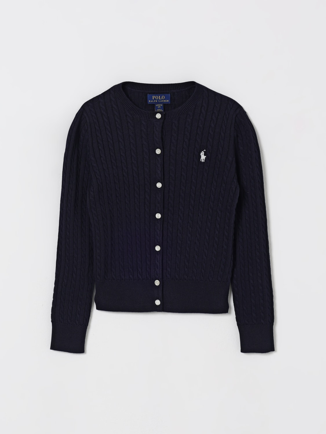 POLO RALPH LAUREN PULLOVER: Pullover kinder Polo Ralph Lauren, Navy - Img 1