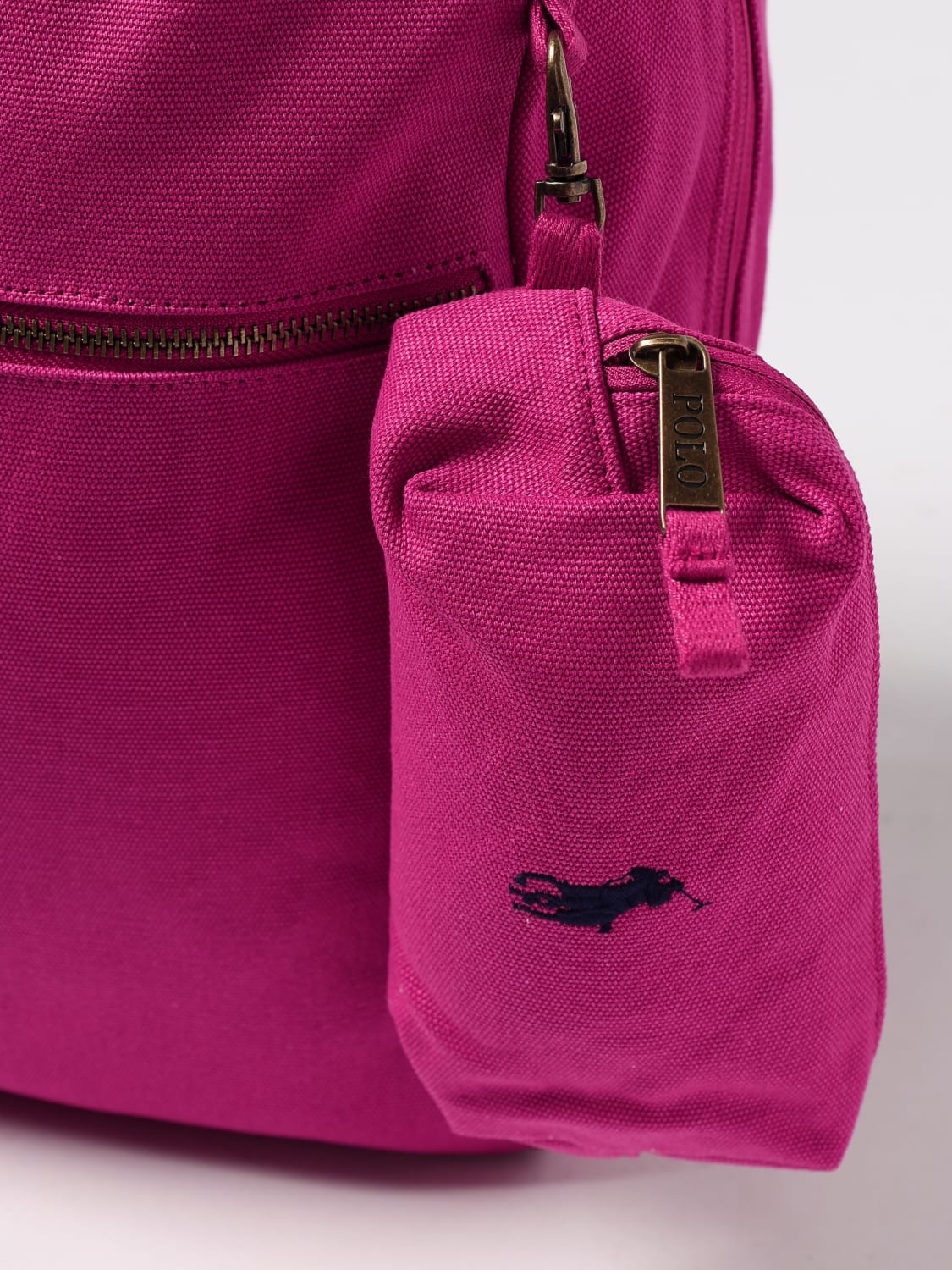 POLO RALPH LAUREN DUFFEL BAG: Bag kids Polo Ralph Lauren, Fuchsia - Img 3