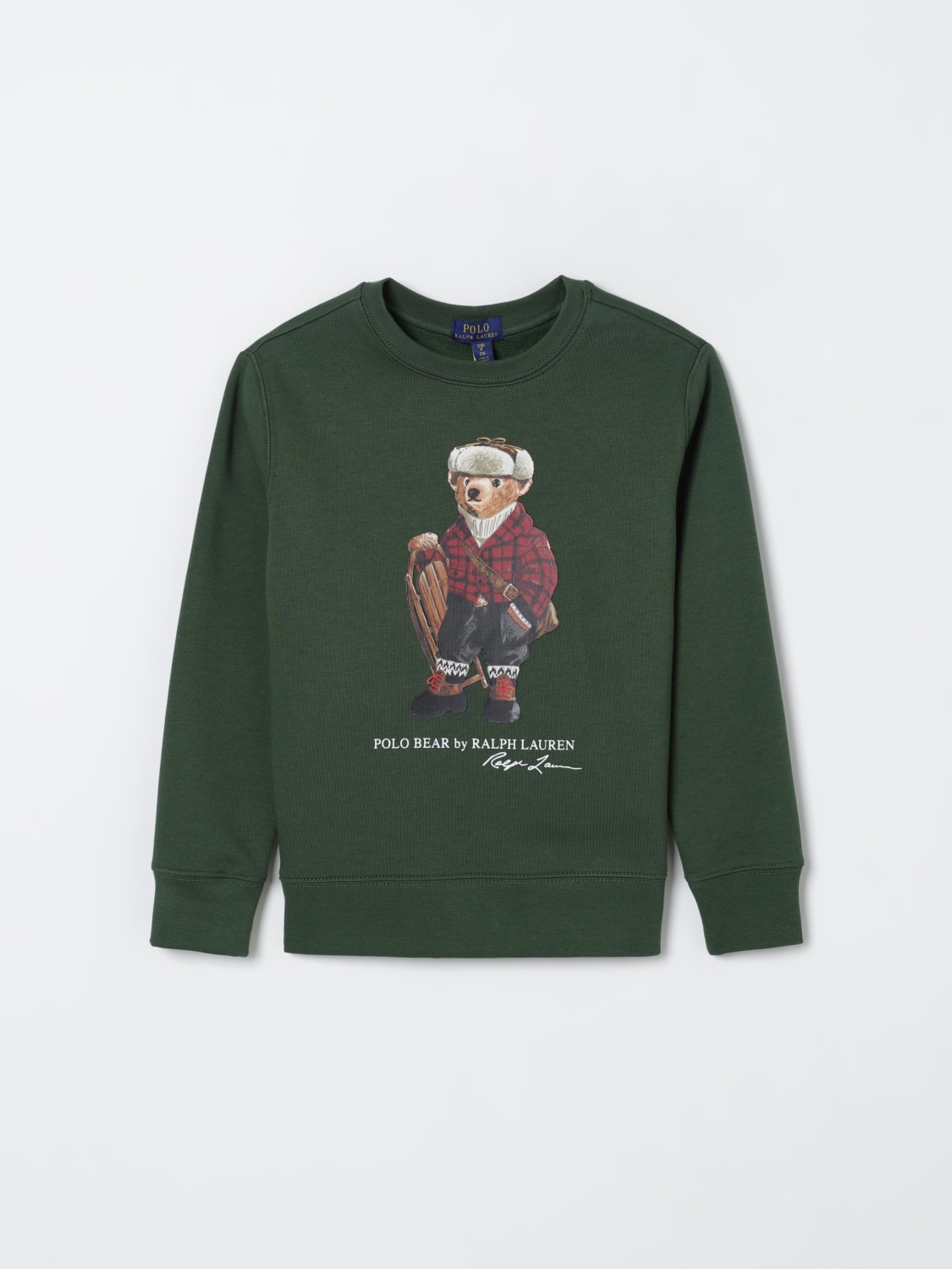 POLO RALPH LAUREN PULL: Pull enfant Polo Ralph Lauren, Vert - Img 1