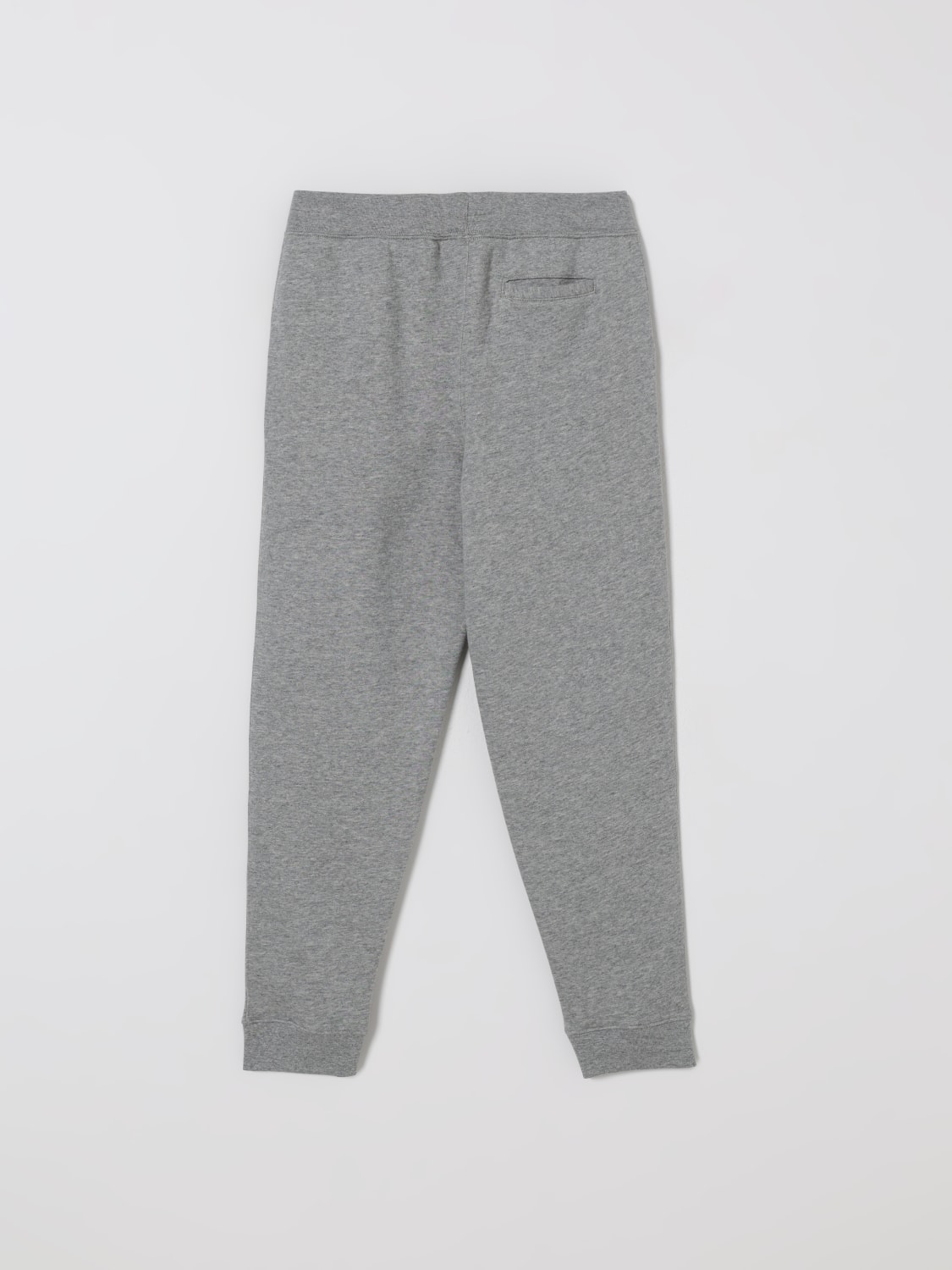 POLO RALPH LAUREN PANTALONI: Pantalone jogging in misto cotone con logo Polo Ralph Lauren, Grigio - Img 2