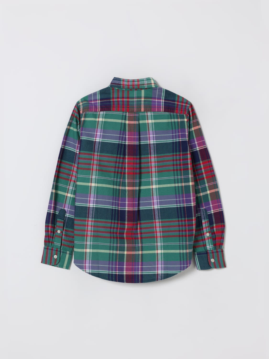 POLO RALPH LAUREN SHIRT: Shirt kids Polo Ralph Lauren, Green - Img 2