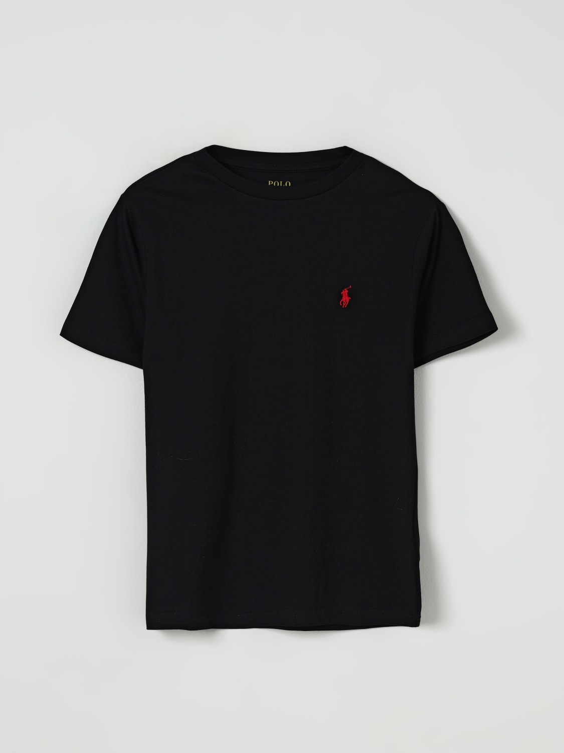 POLO RALPH LAUREN T恤: T恤 儿童 Polo Ralph Lauren, 黑色 - Img 1