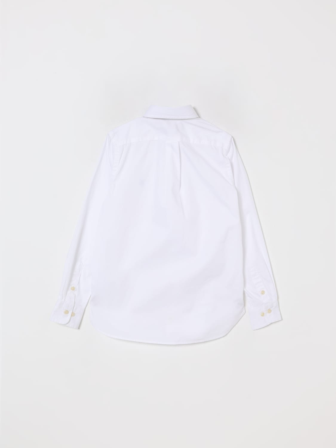 POLO RALPH LAUREN SHIRT: Shirt kids Polo Ralph Lauren, White - Img 2