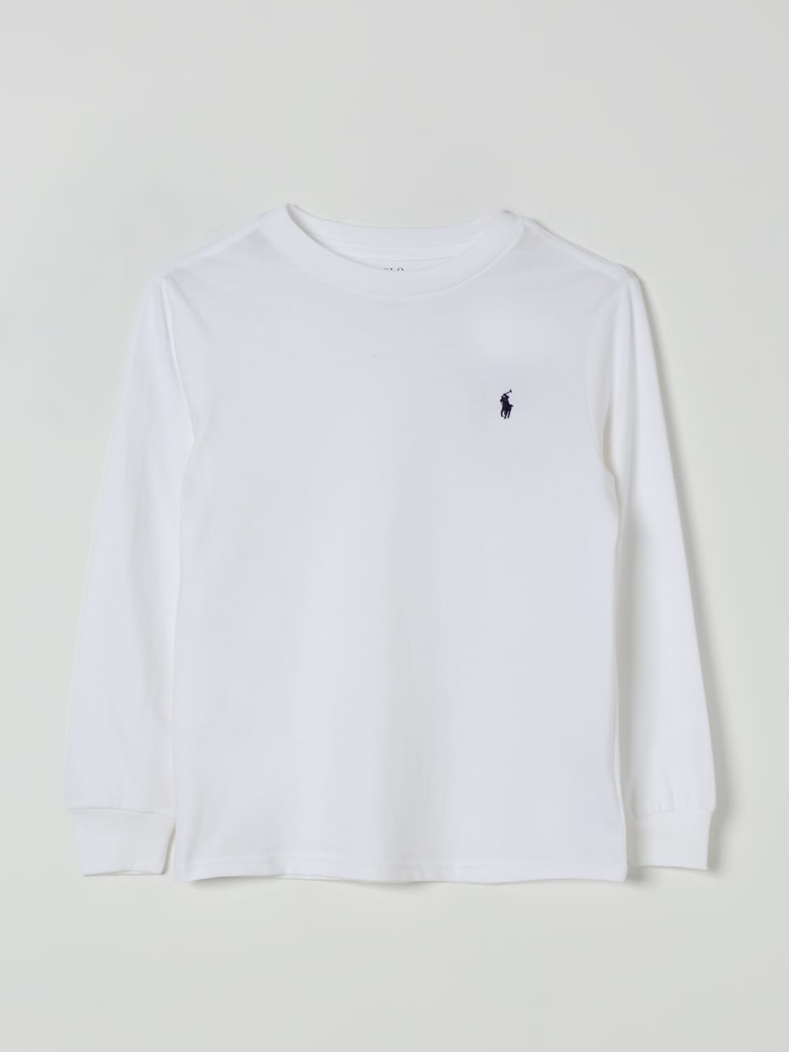POLO RALPH LAUREN T-SHIRT: T-shirt kids Polo Ralph Lauren, White - Img 1