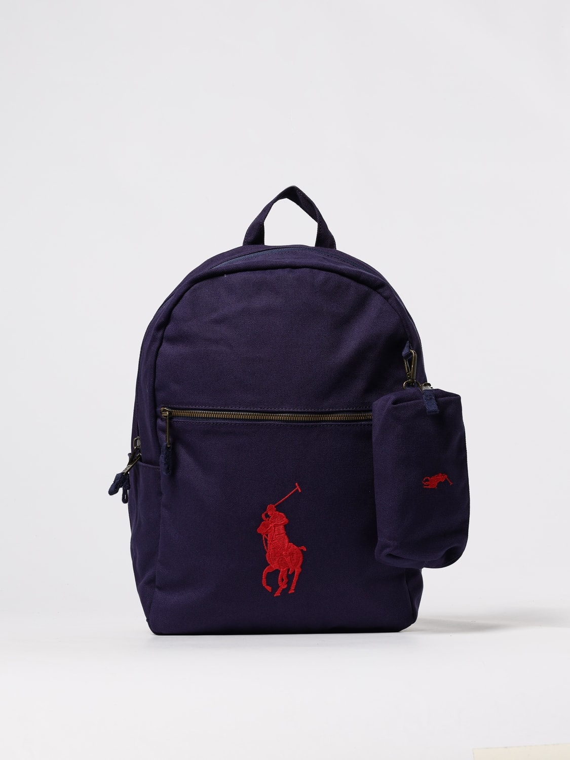 POLO RALPH LAUREN DUFFEL BAG: Bag kids Polo Ralph Lauren, Navy - Img 1