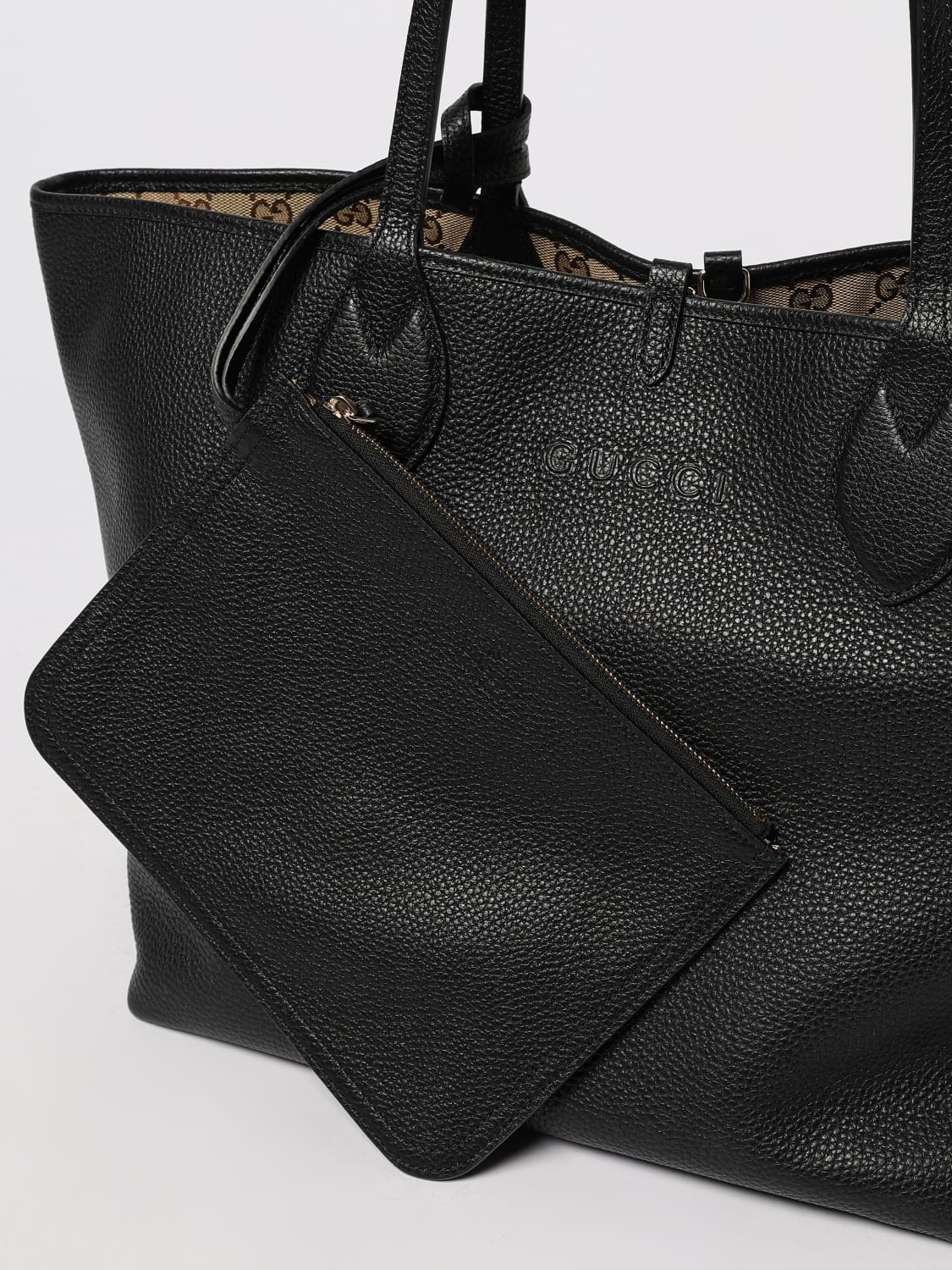 GUCCI TOTE BAG: Shoulder bag woman Gucci, Black - Img 4