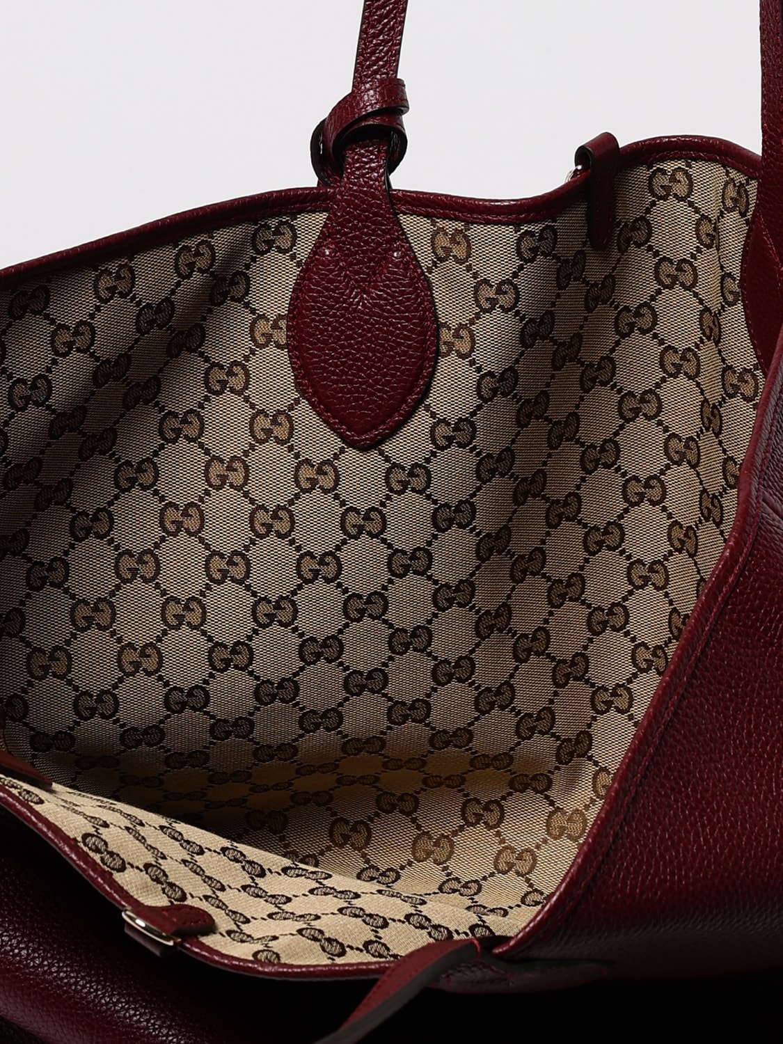 GUCCI TOTE BAG: Shoulder bag woman Gucci, Burgundy - Img 5