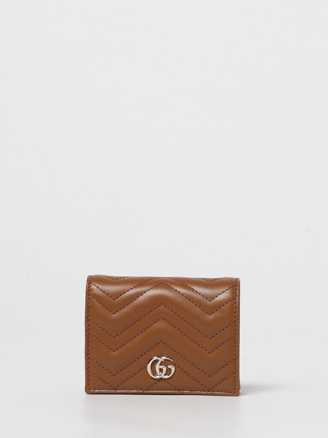 GUCCI WALLET: Wallet woman Gucci, Leather - Img 1